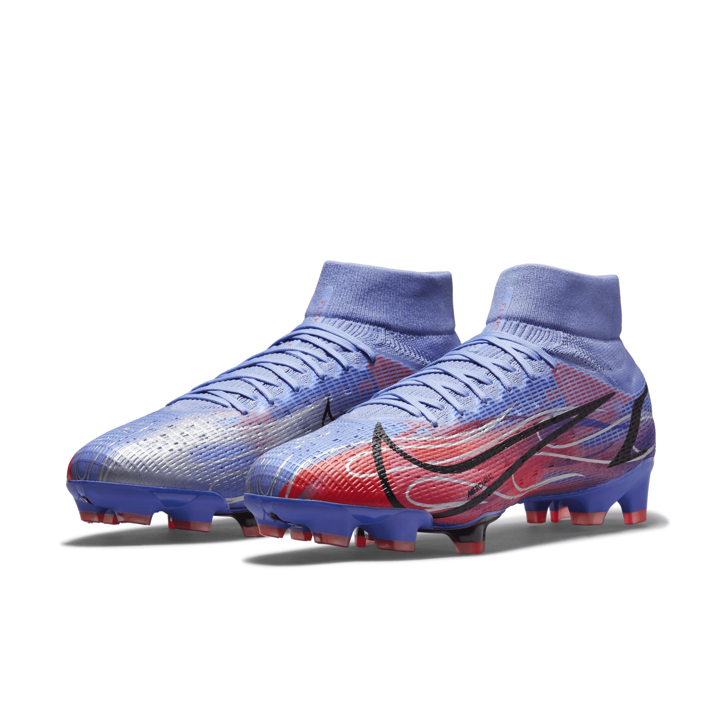 Nike Unisex Mercurial Superfly 8 Pro Km Fg Firm-ground Soccer Cleats In  Purple, | Lyst