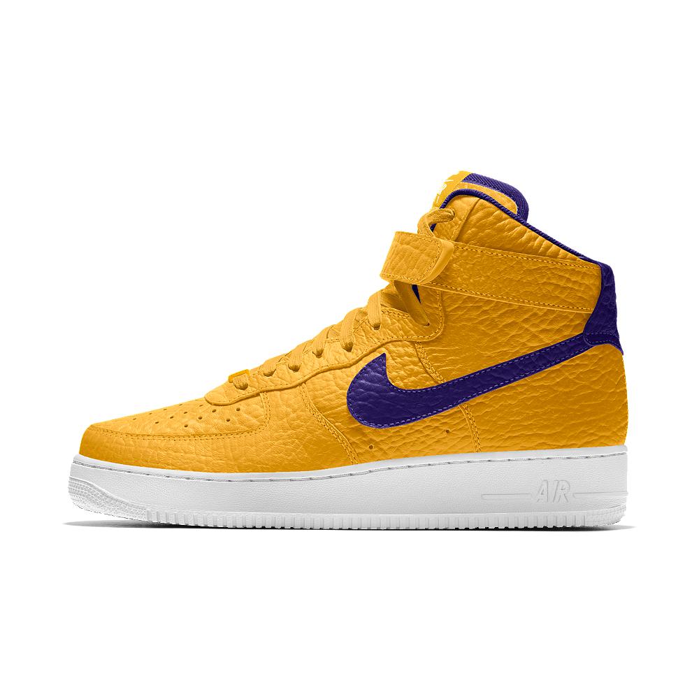 Nike Air Force 1 High Premium Id (los Angeles Lakers) Men's Shoe in ...