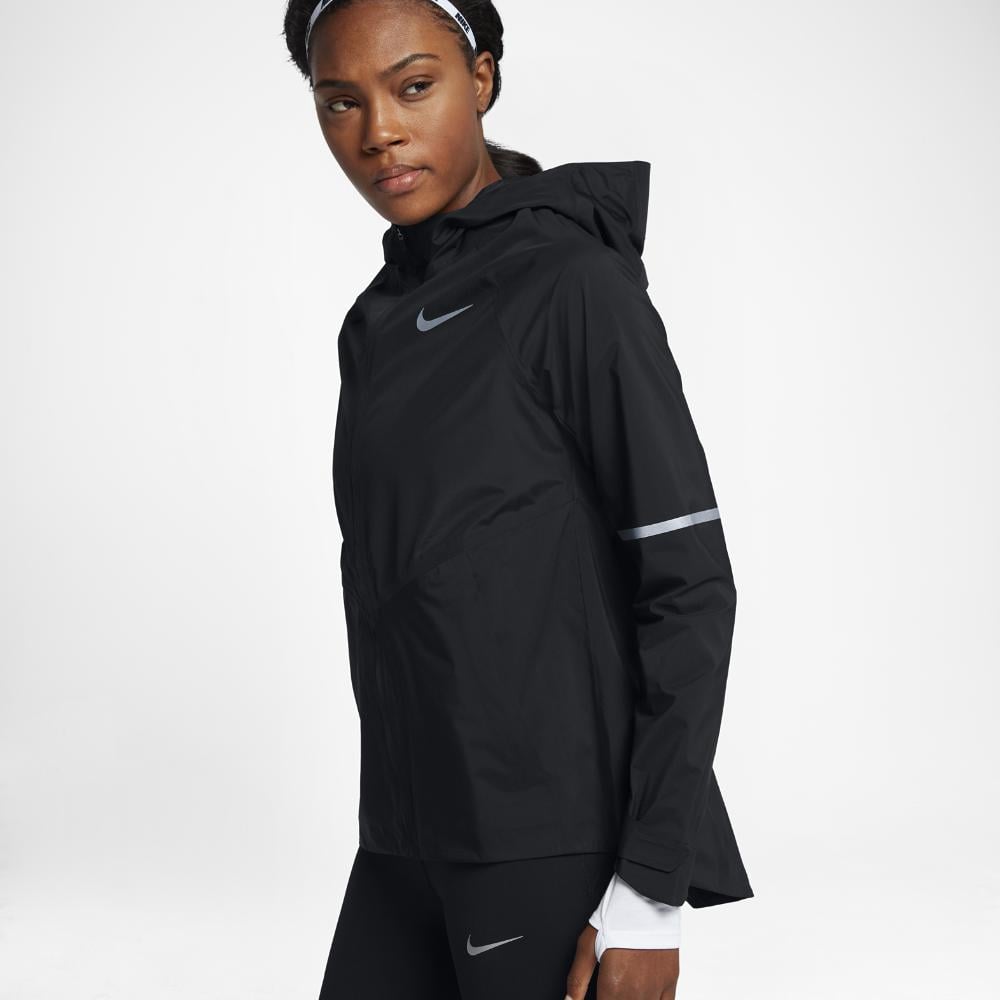 Nike Zonal Aeroshield Women's Running Jacket in Black | Lyst