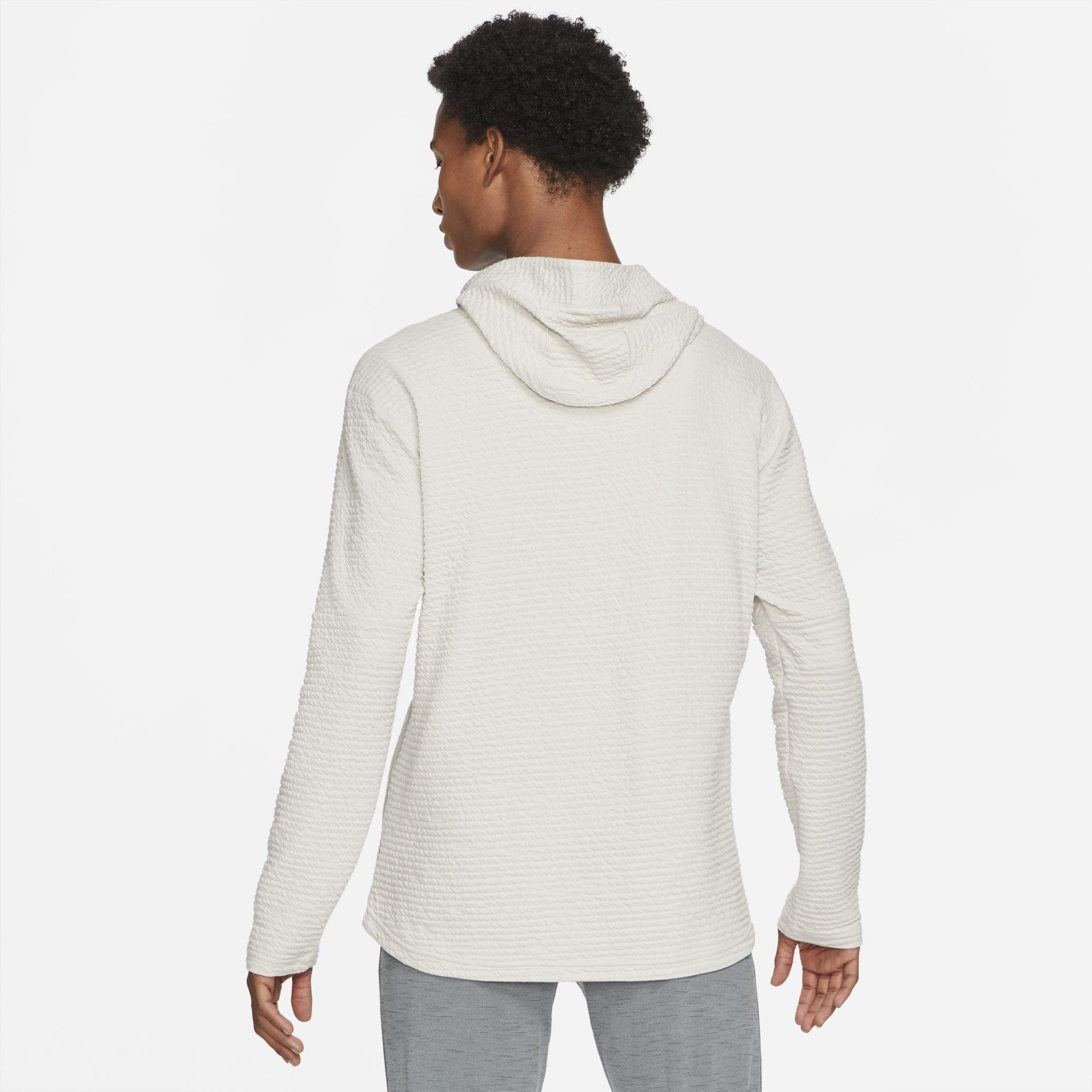 Nike Cotton Yoga Pullover Hoodie in Light Bone (White) for Men | Lyst