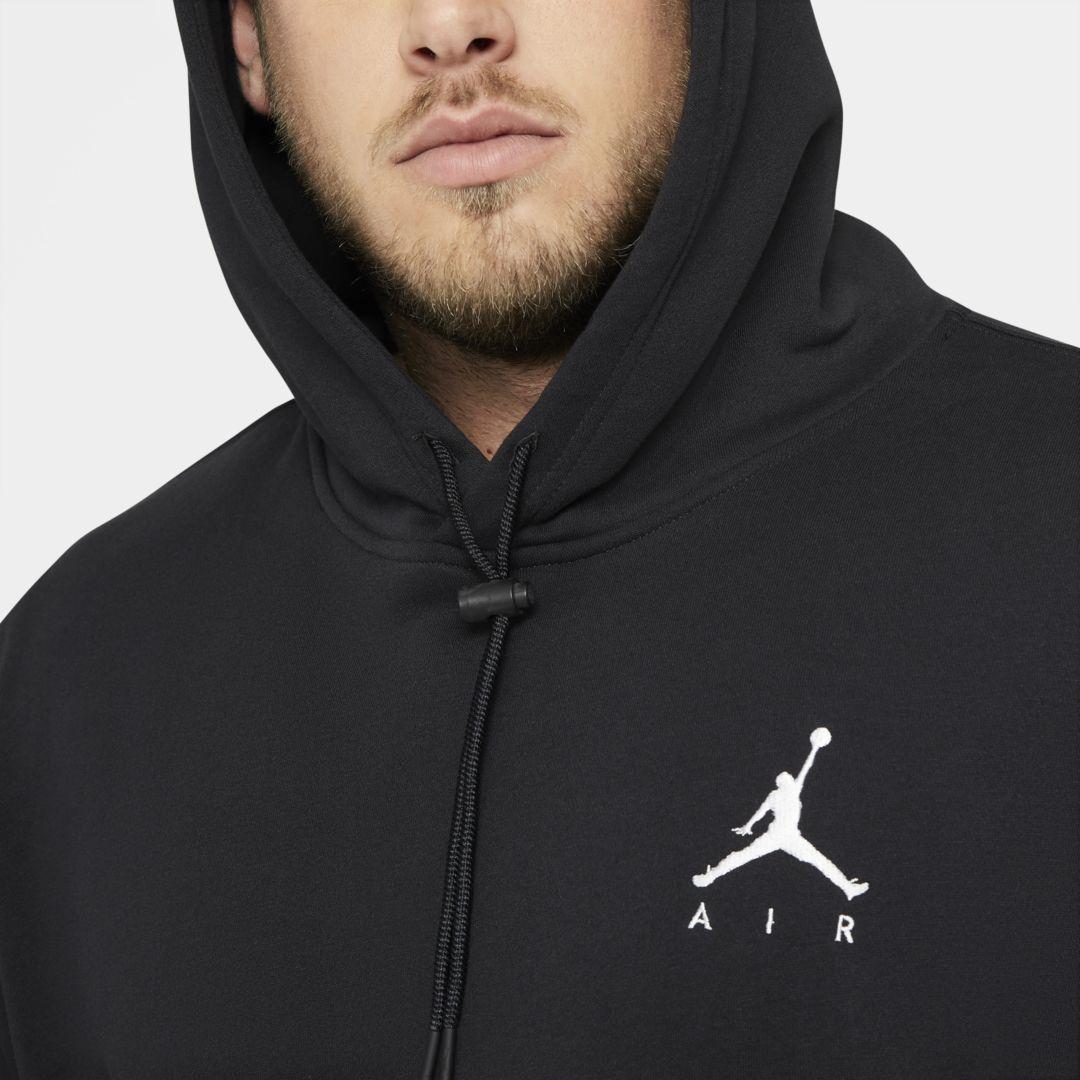 Nike Jordan Jumpman Air Men's Fleece Pullover Hoodie in Black for Men | Lyst