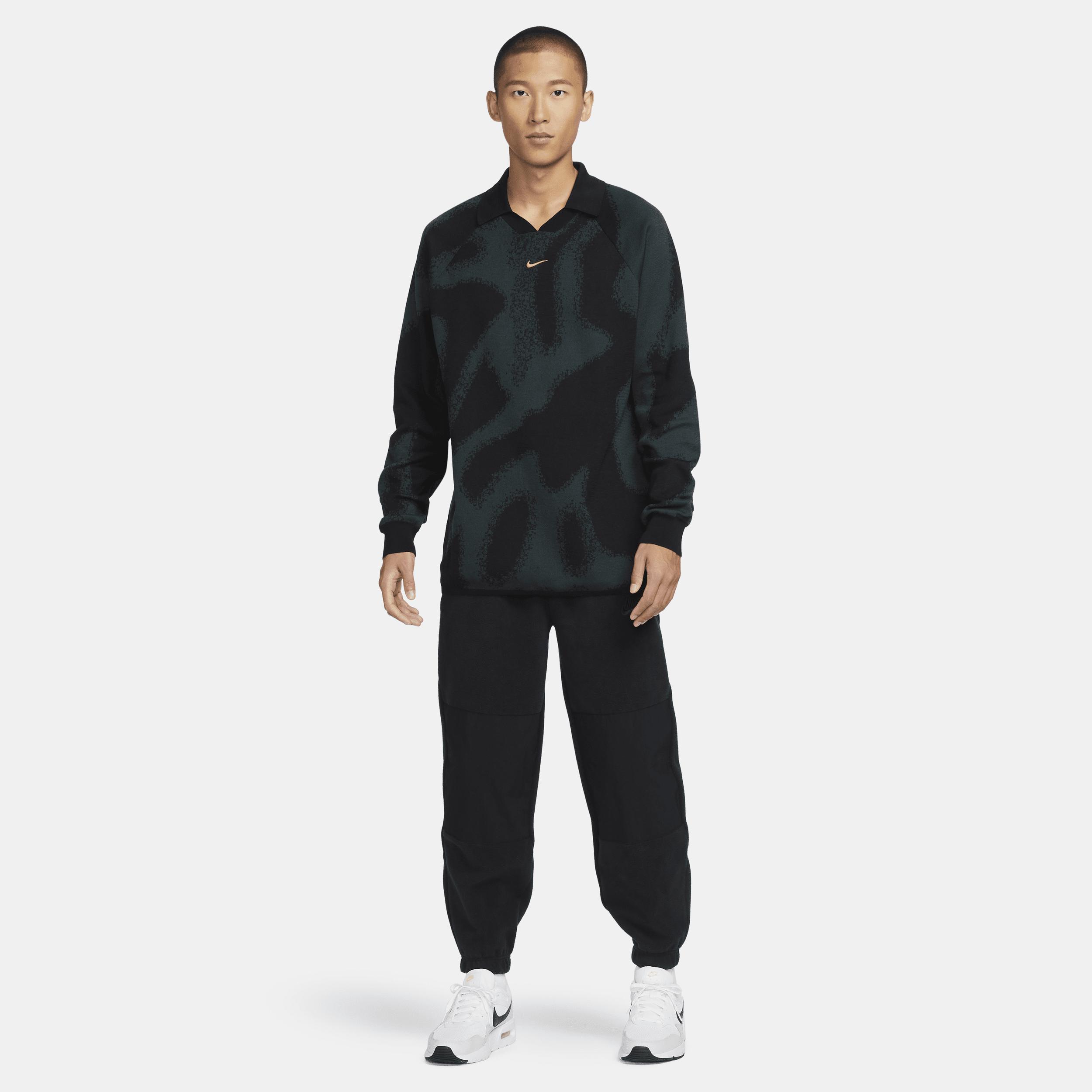 Nike Culture Of Football Knit Long sleeve Soccer Sweater in Black for Men Lyst