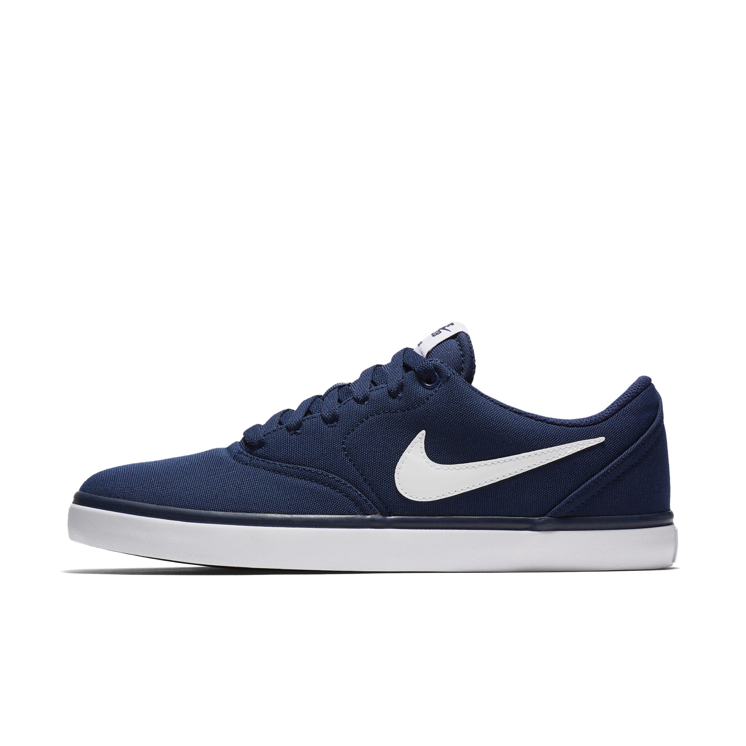 Nike Sb Check Solar Cnvs Fitness Shoes in Blue for Men | Lyst UK
