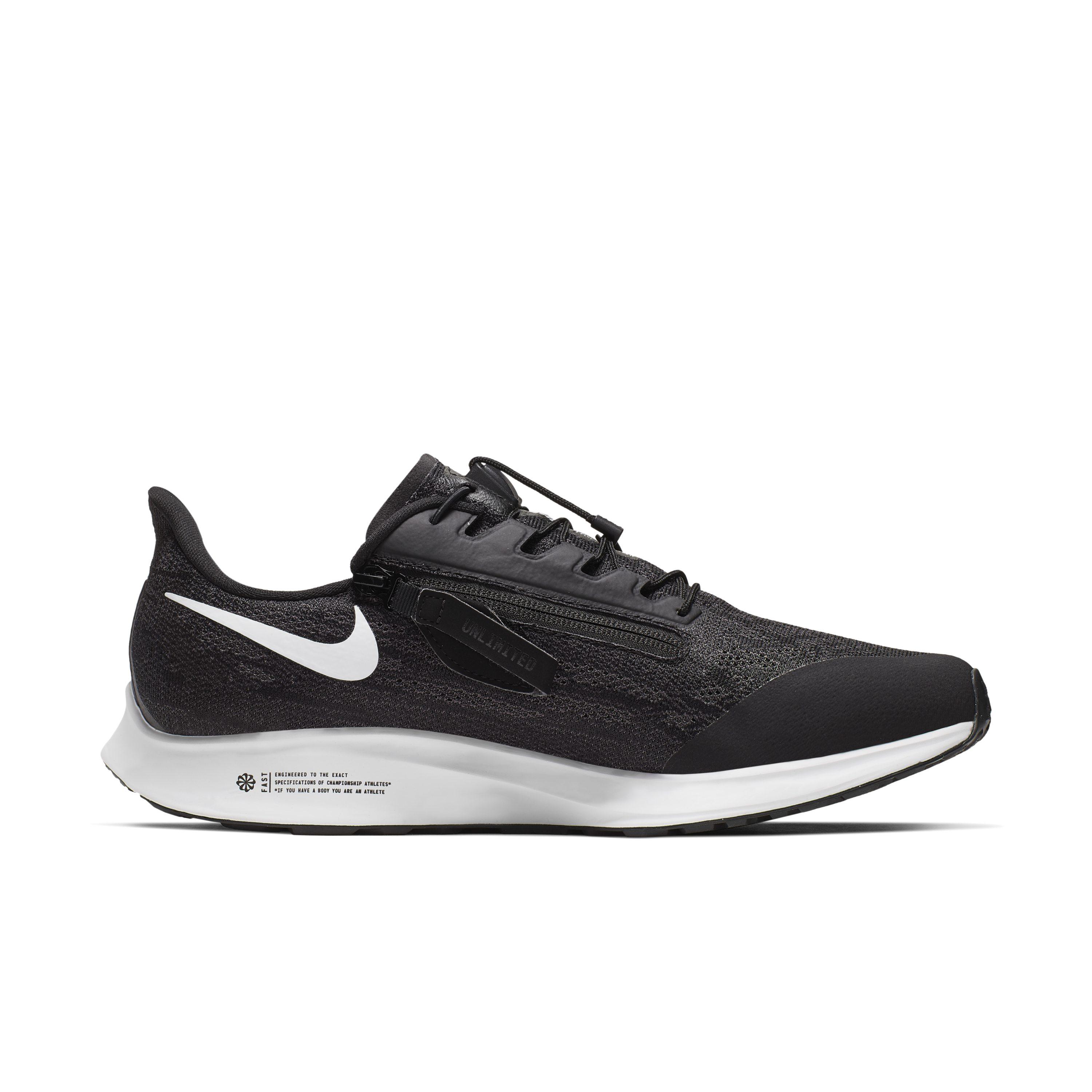Nike Pegasus 36 Flyease (extra Wide) Running Shoe in Black for Men - Lyst
