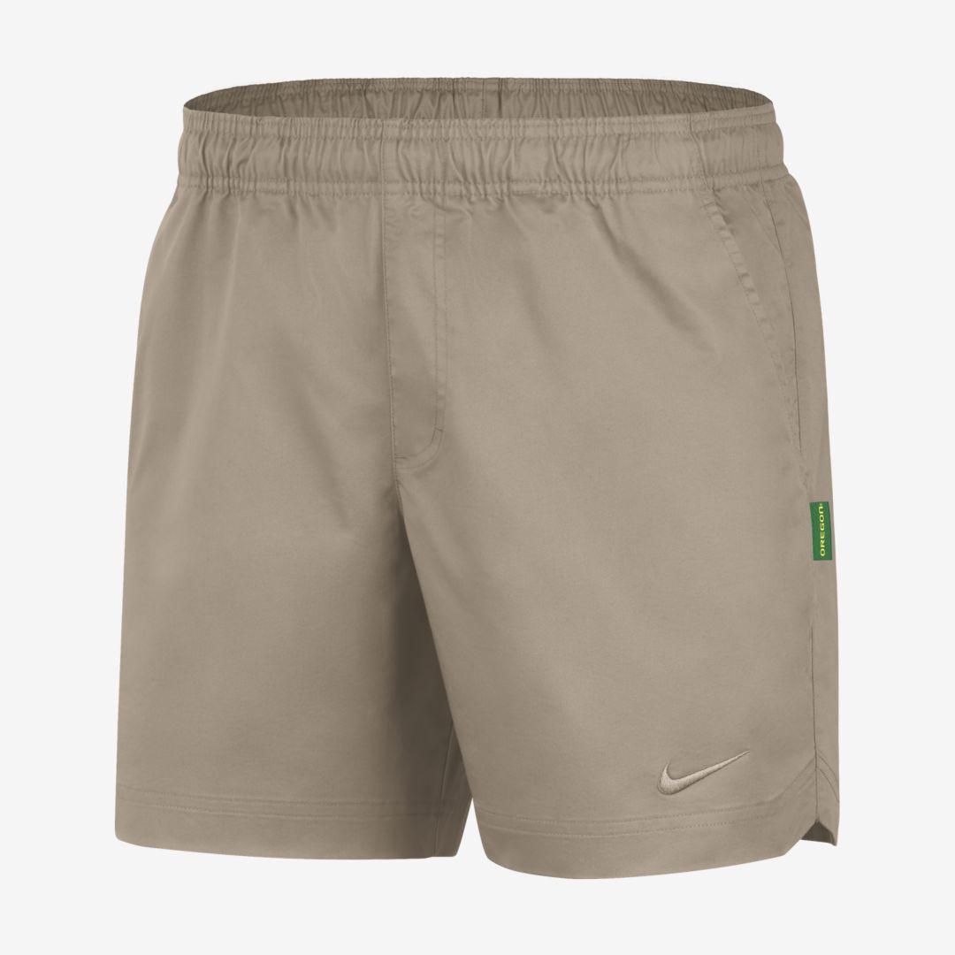 Nike Cotton College Shorts in Khaki,White (Natural) for Men | Lyst