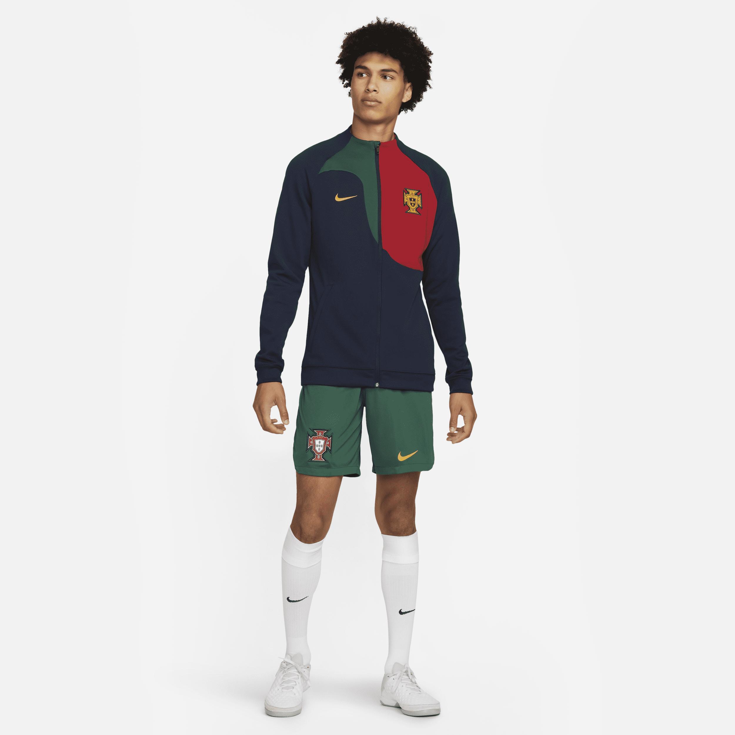 Nike Portugal Academy Pro Knit Football Jacket 50% Recycled Polyester in  Blue for Men | Lyst