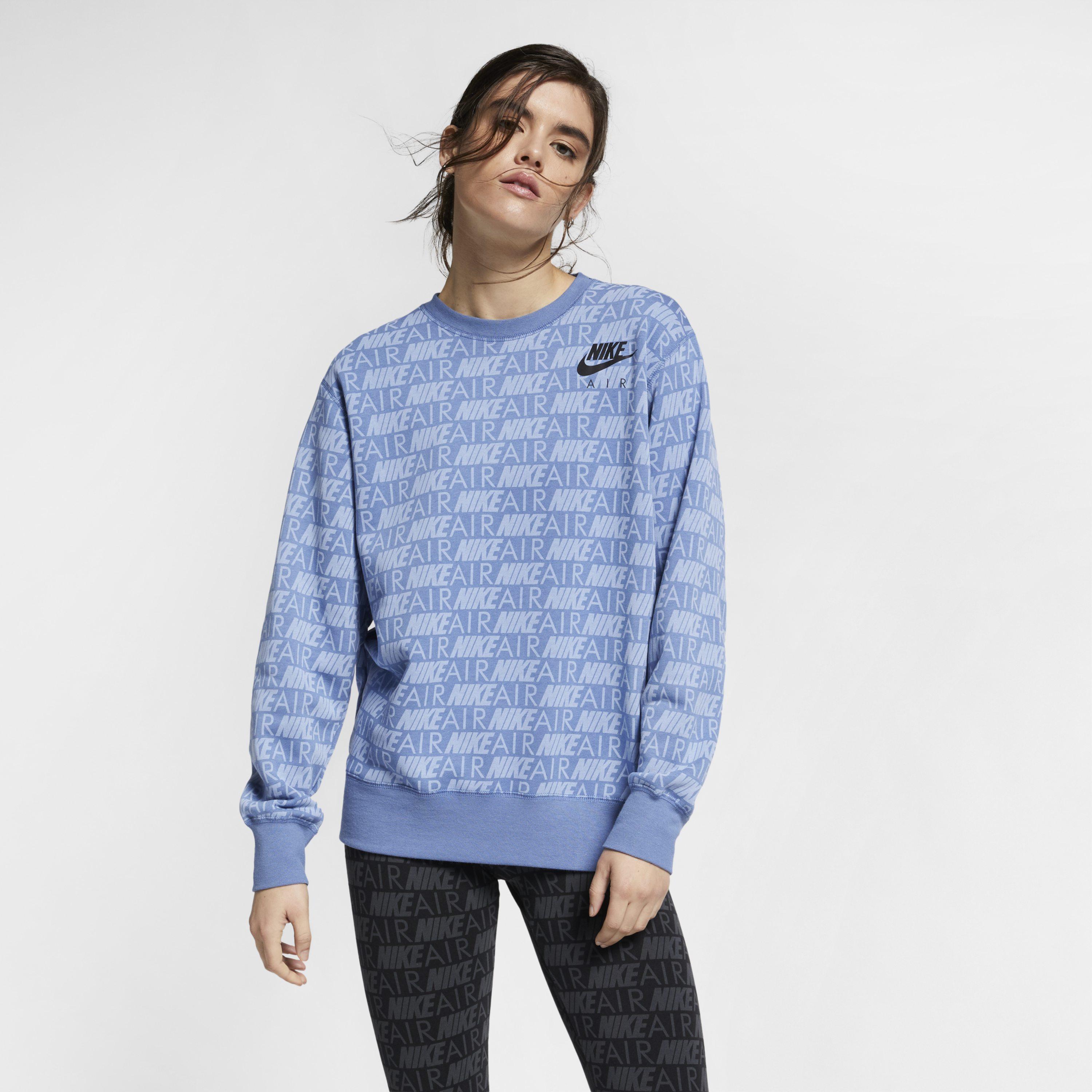 Cheap >nike air all over print crew sweatshirt big sale - OFF 74%