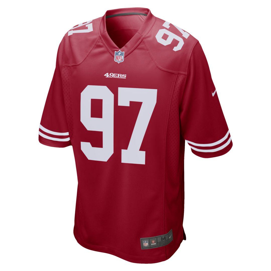 Nike Nfl San Francisco 49ers Game Jersey (nick Bosa) Football Jersey in ...