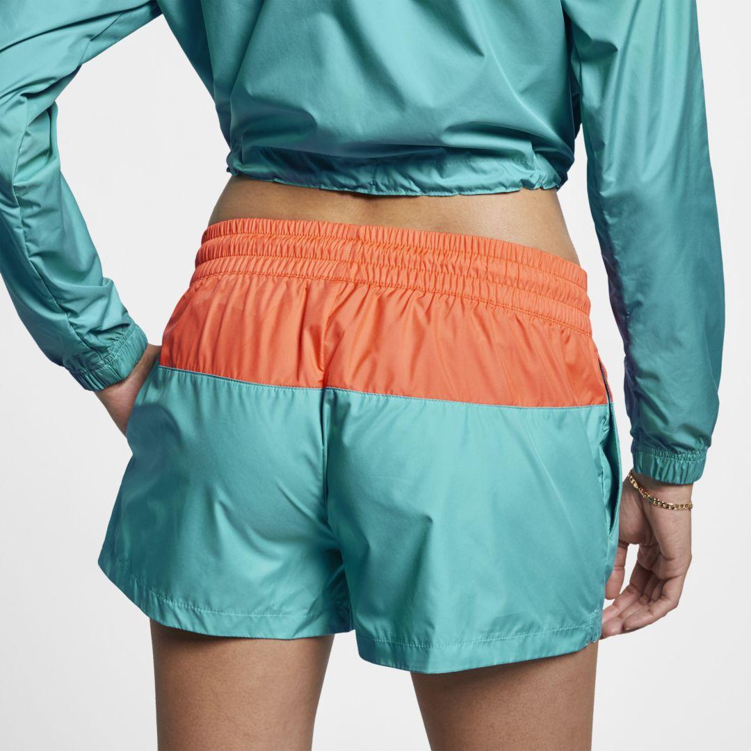 Nike Synthetic Sportswear Heritage Woven Shorts - Lyst