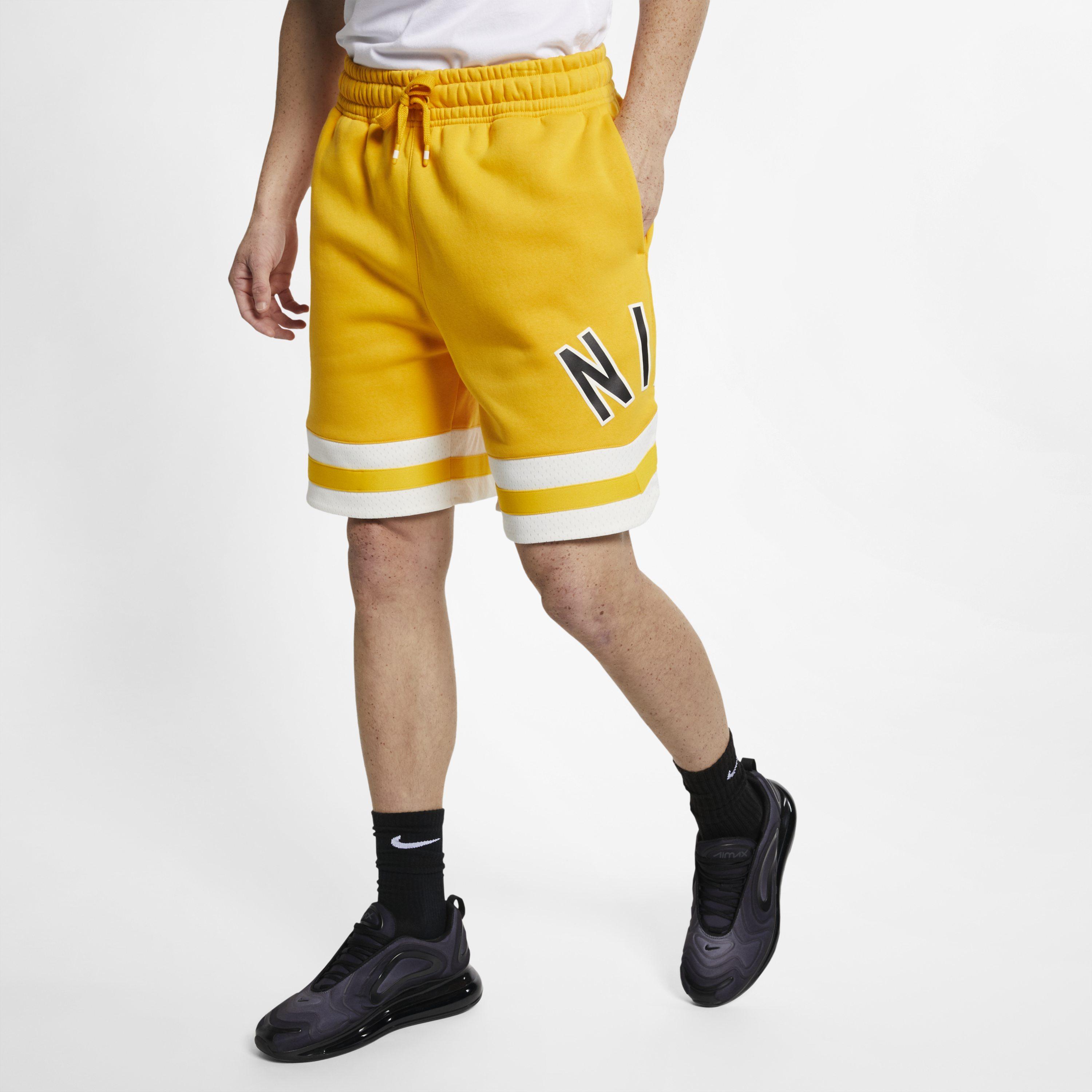 nike air fleece shorts