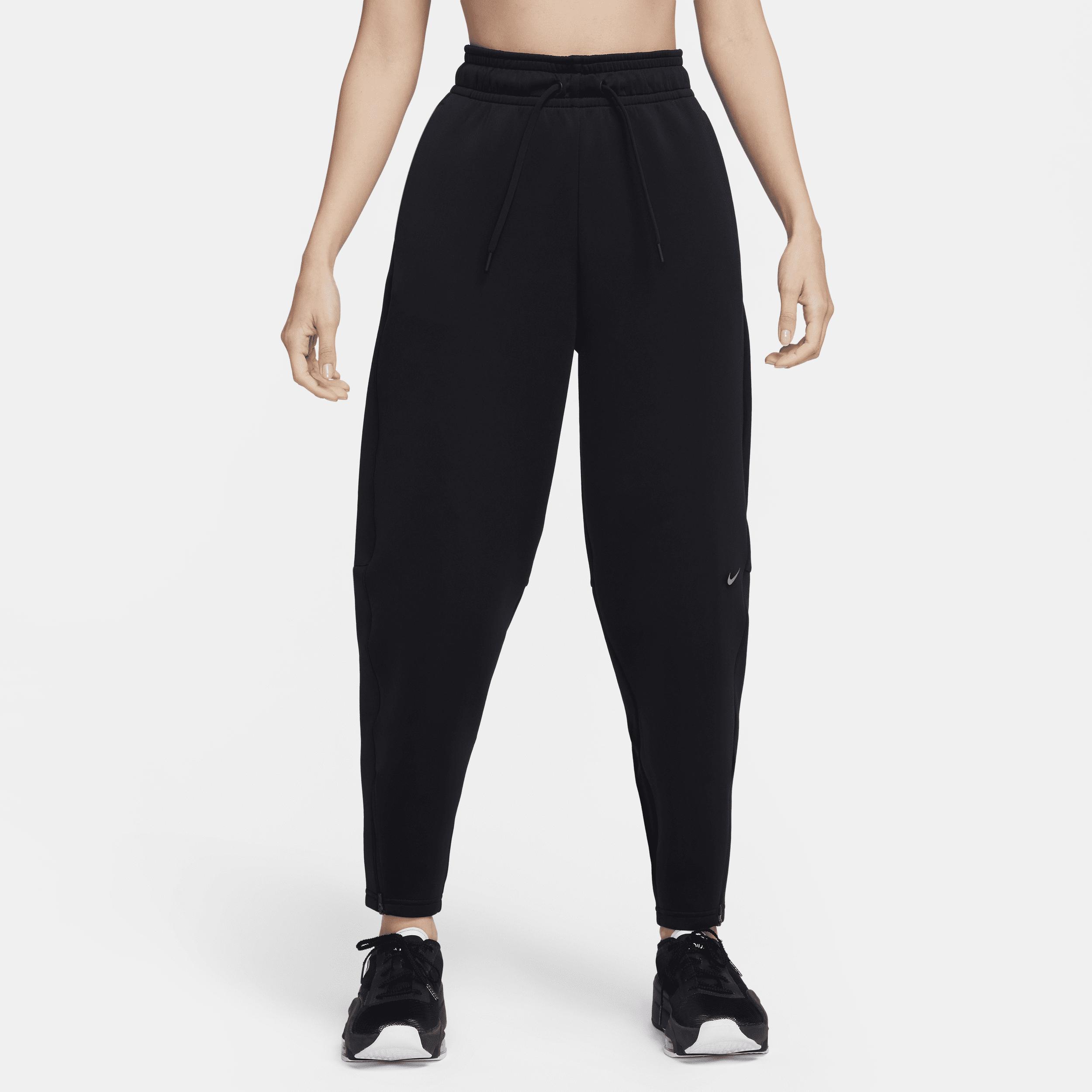 Nike Dri-fit Prima High-waisted 7/8 Training Pants in Black
