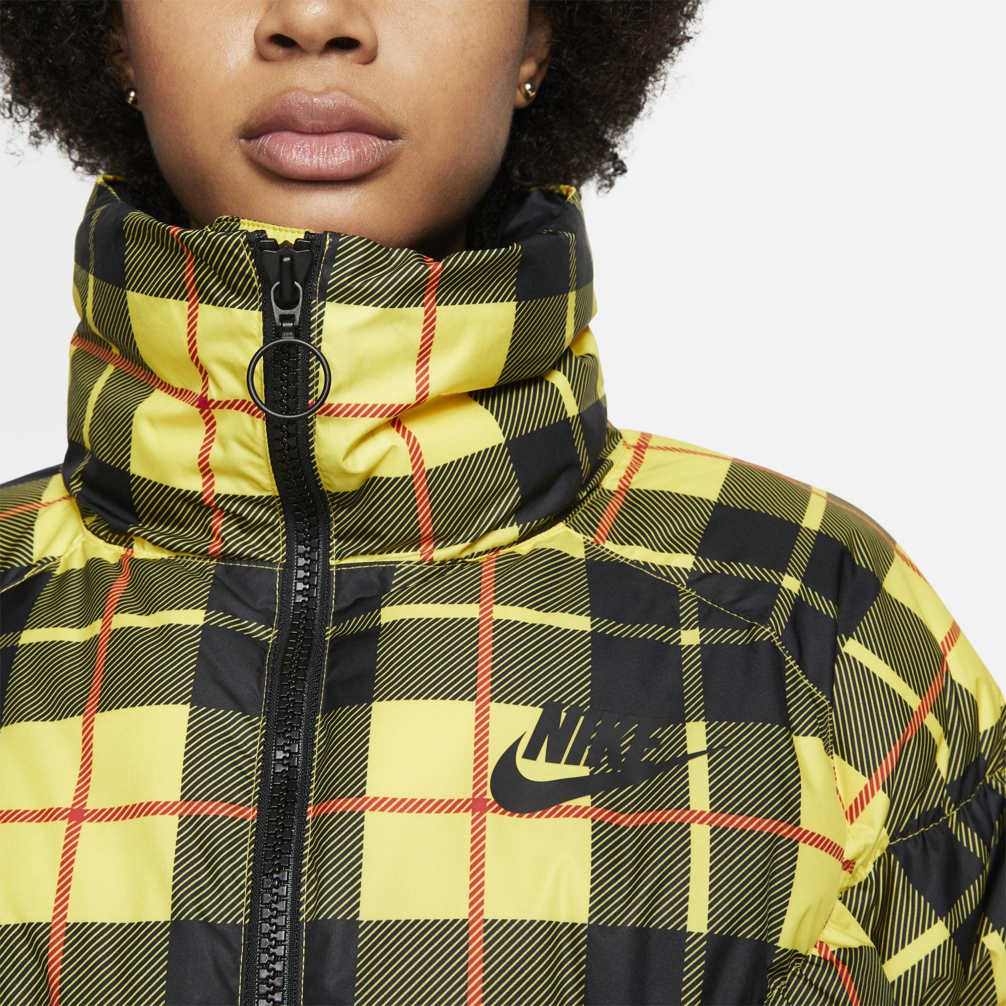 nike plaid jacket