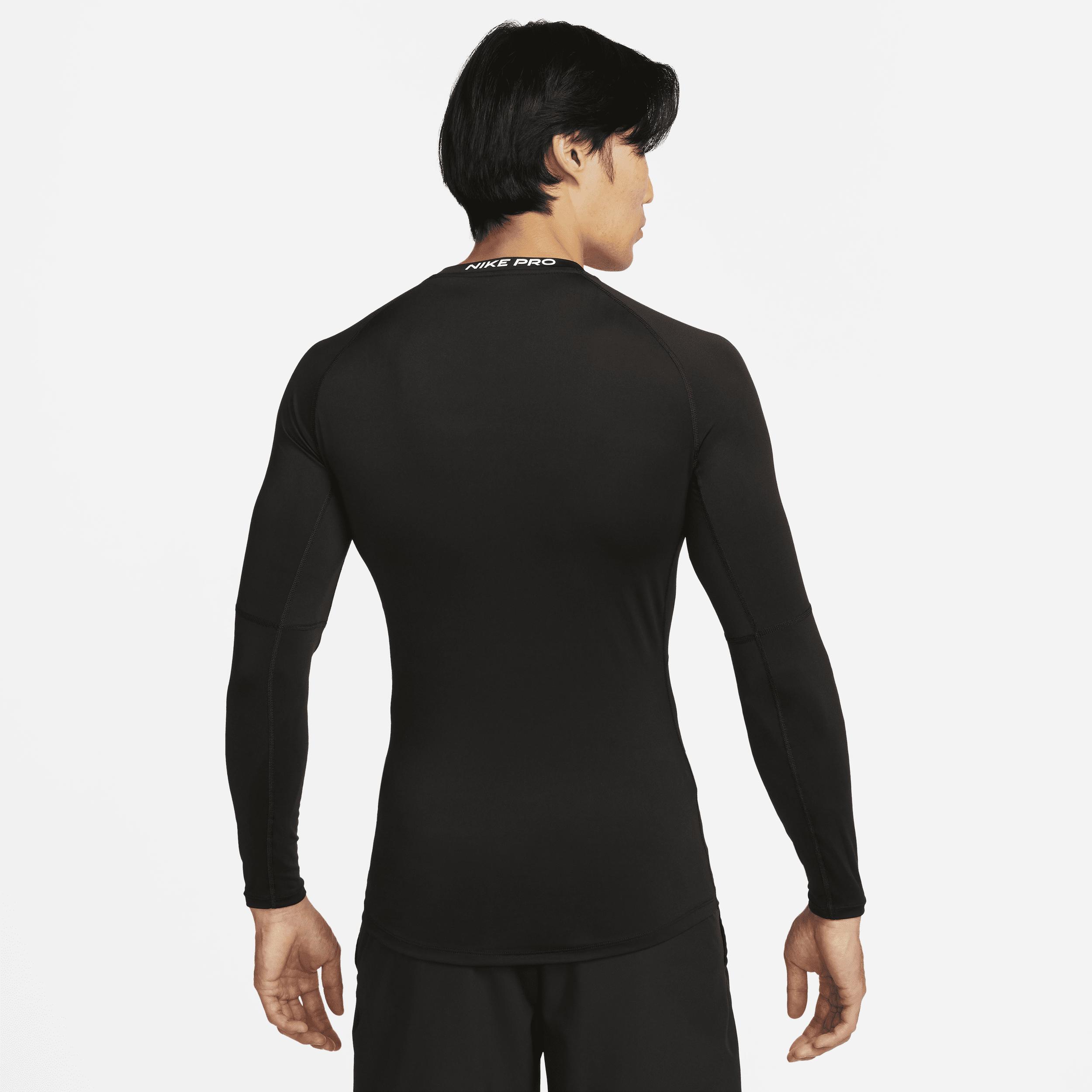 Nike Pro Men's Dri-FIT Tight Long-Sleeve Fitness Top. Nike LU