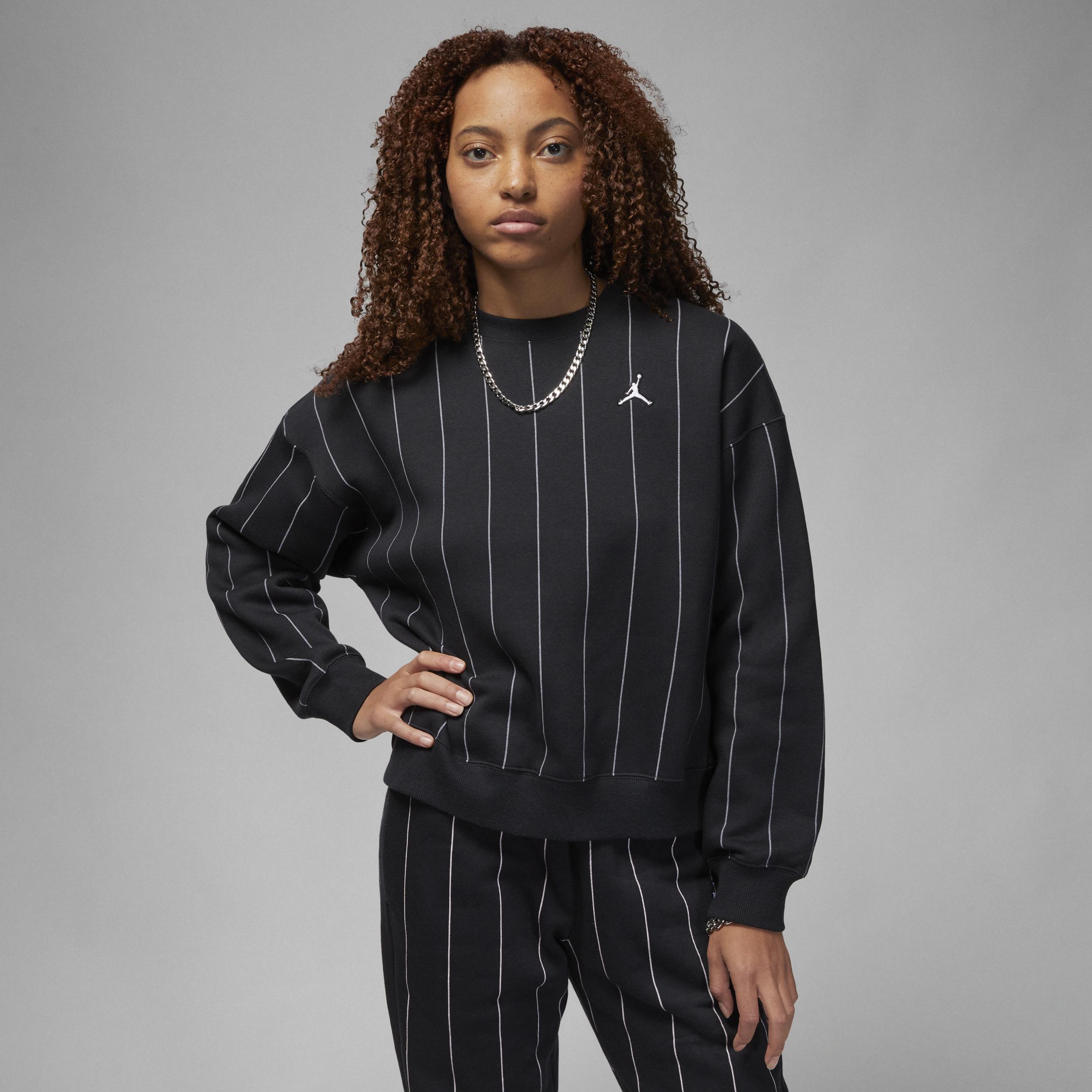 Nike Jordan Brooklyn Fleece Sweatshirt In Black, | Lyst