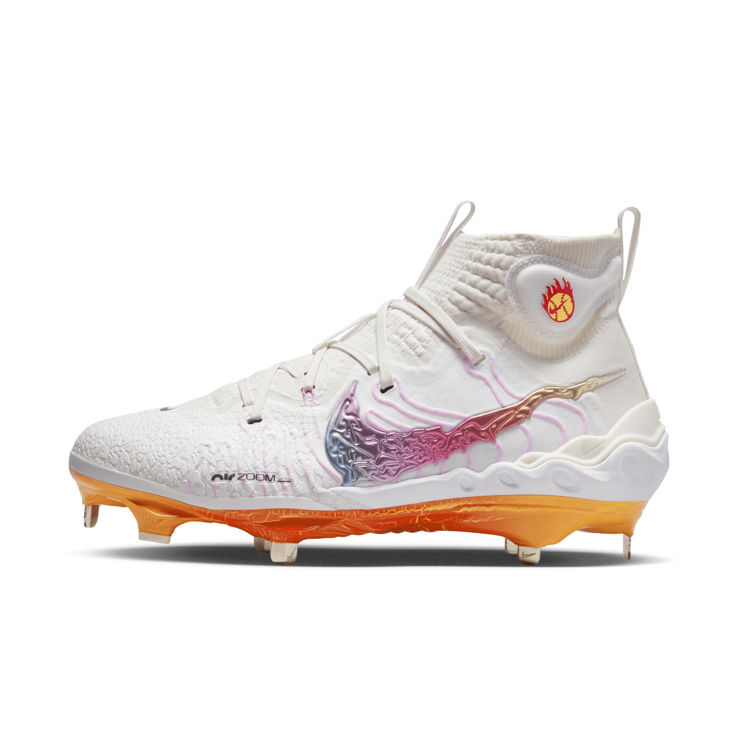 nike huarache cleats white