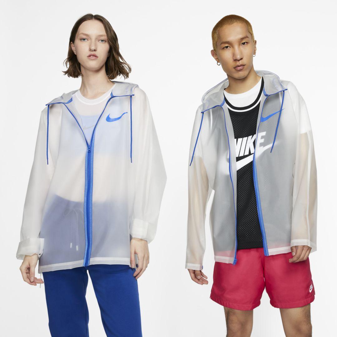 Nike Translucent Rain Jacket - Lyst