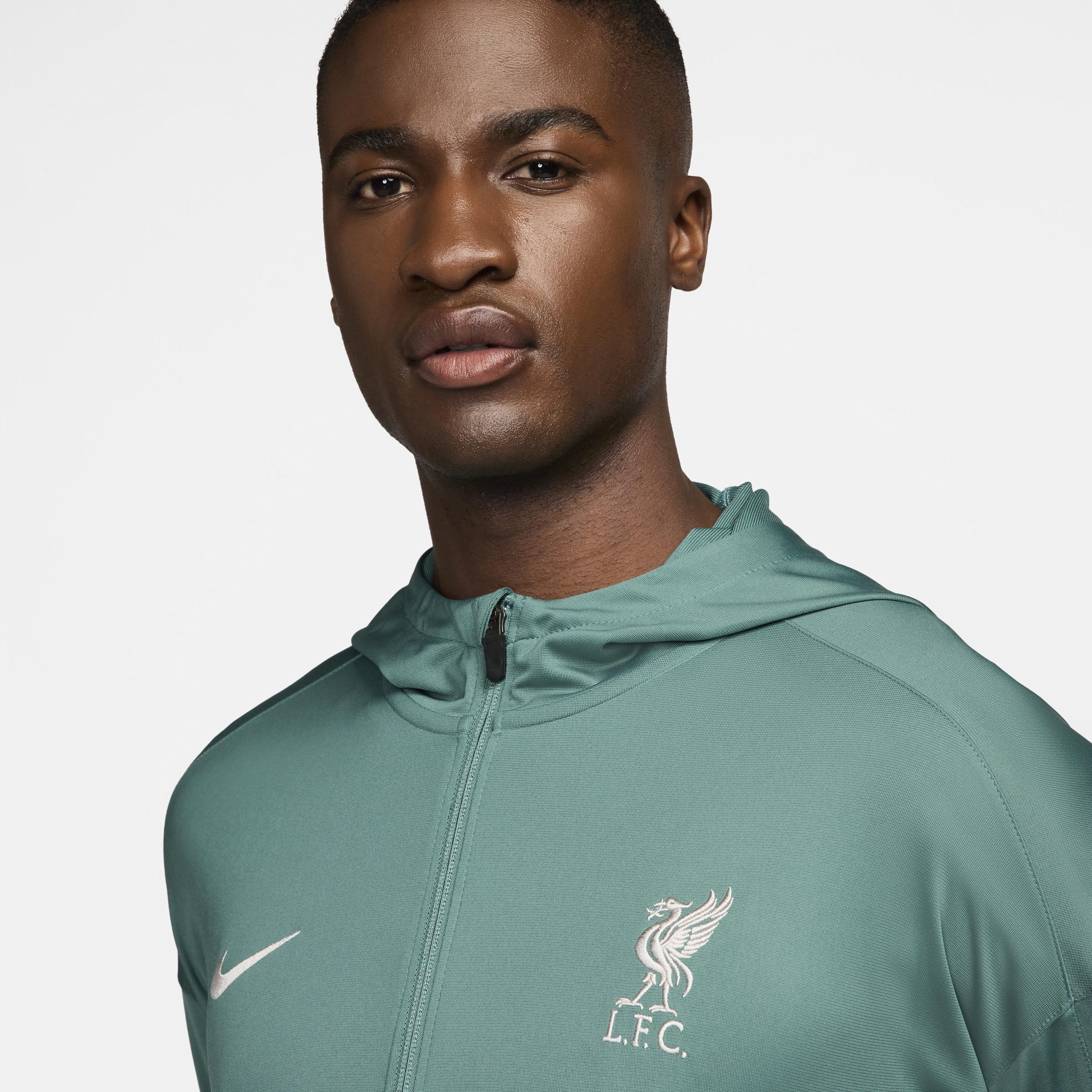 Nike Liverpool F.C. Strike Dri Fit Football Hooded Knit Tracksuit in Green for Men Lyst UK