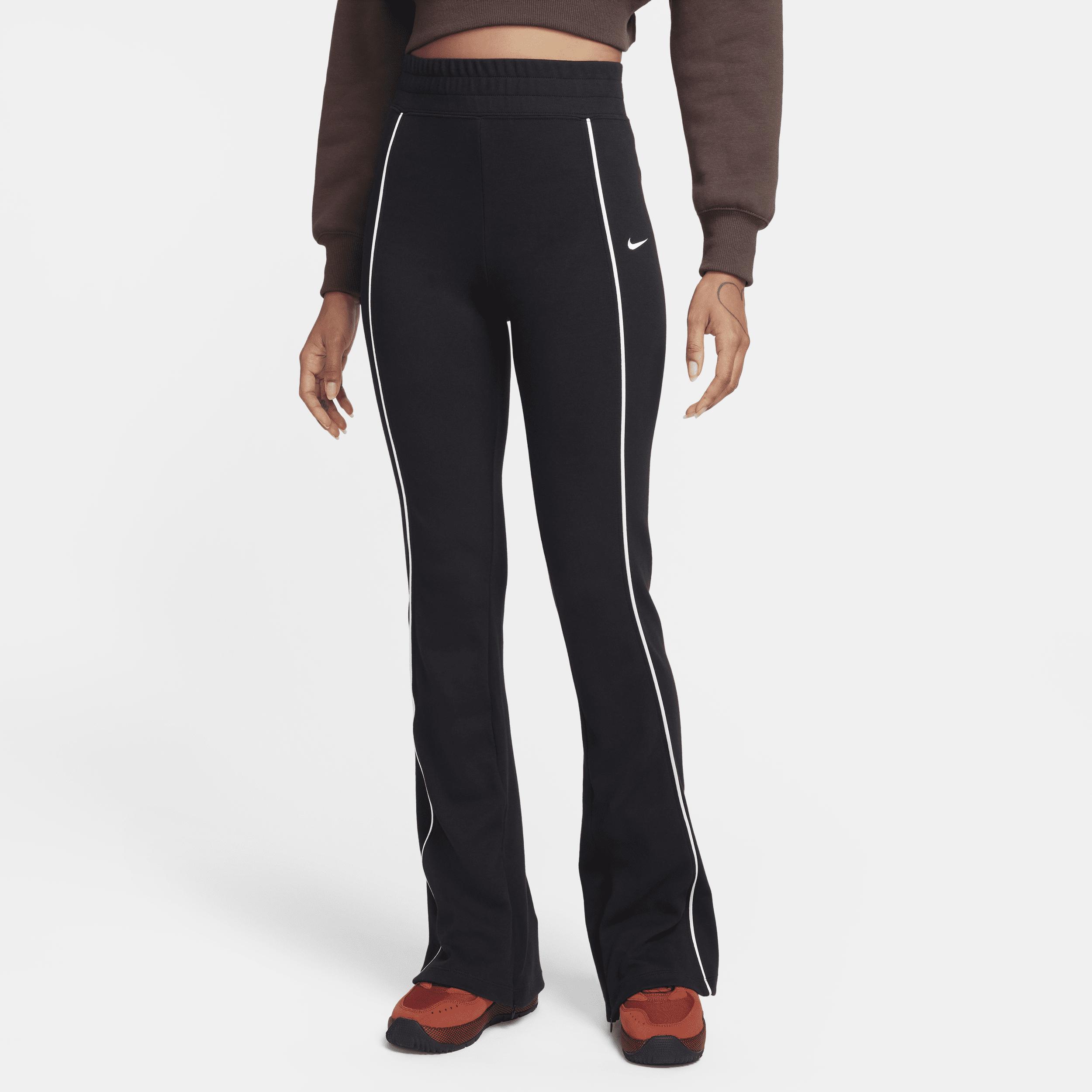 Nike Sportswear Collection Slit-hem Pants in Black | Lyst