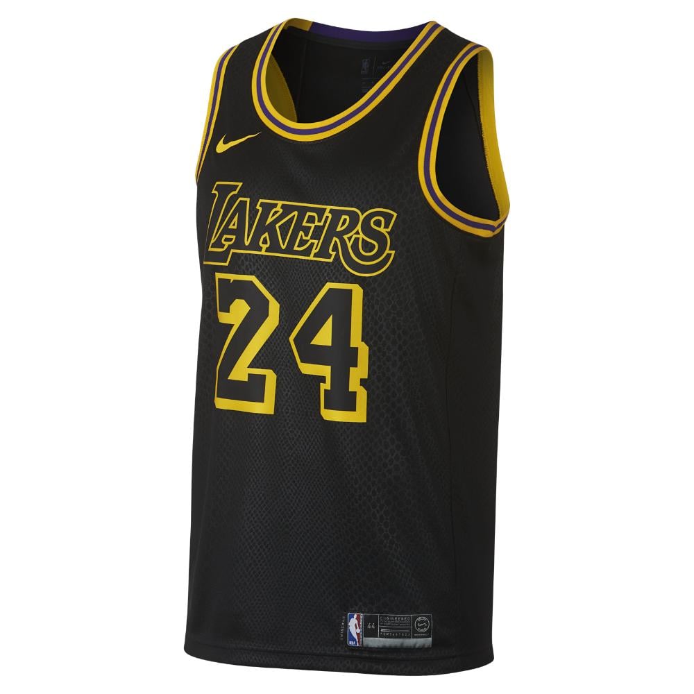 Nike Kobe Bryant City Edition Swingman Jersey (los Angeles Lakers) Men's  Nba Jersey in Black for Men