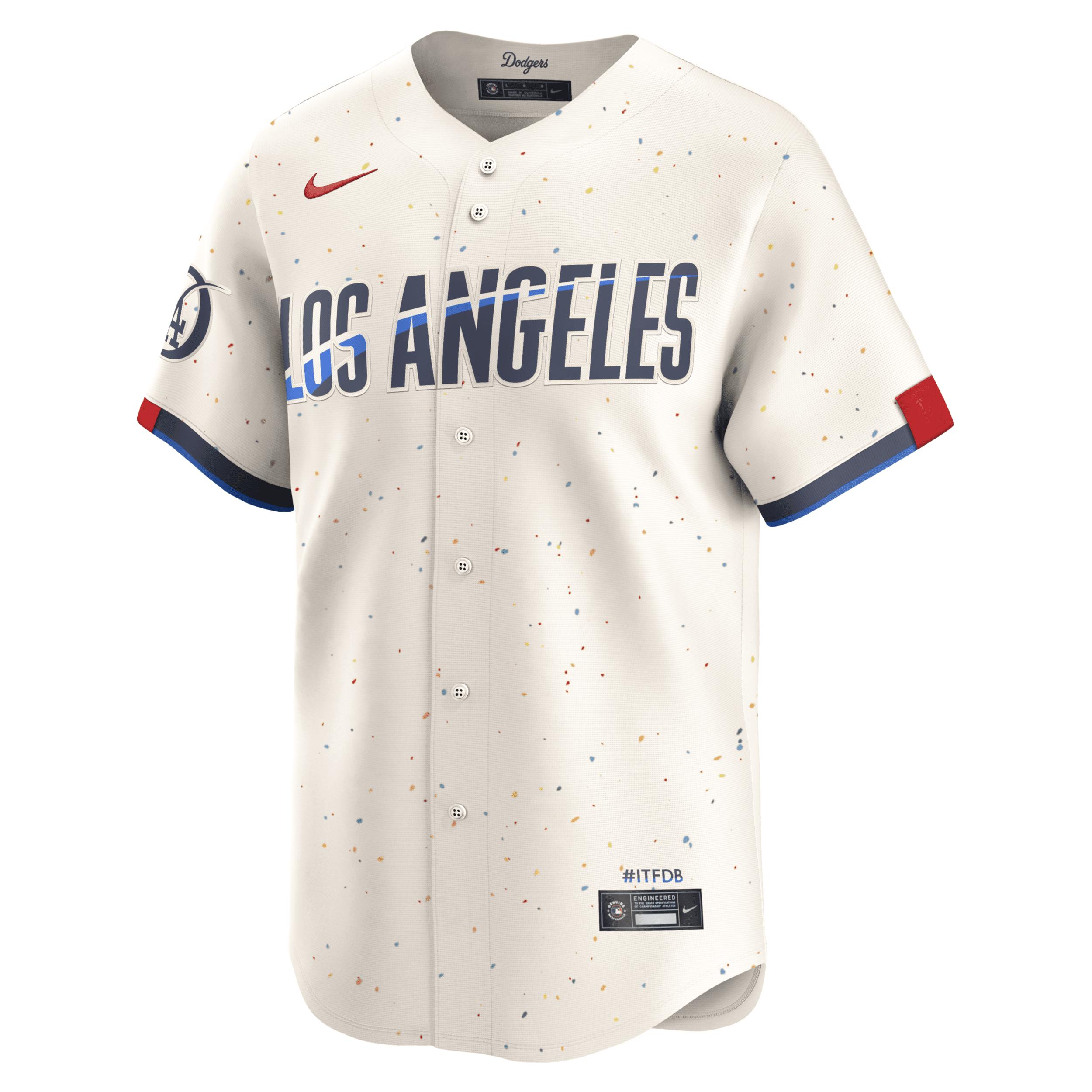 Maillot Softball Premier Athletics Femme Los Angeles Dodgers Dri-Fit - Taille L