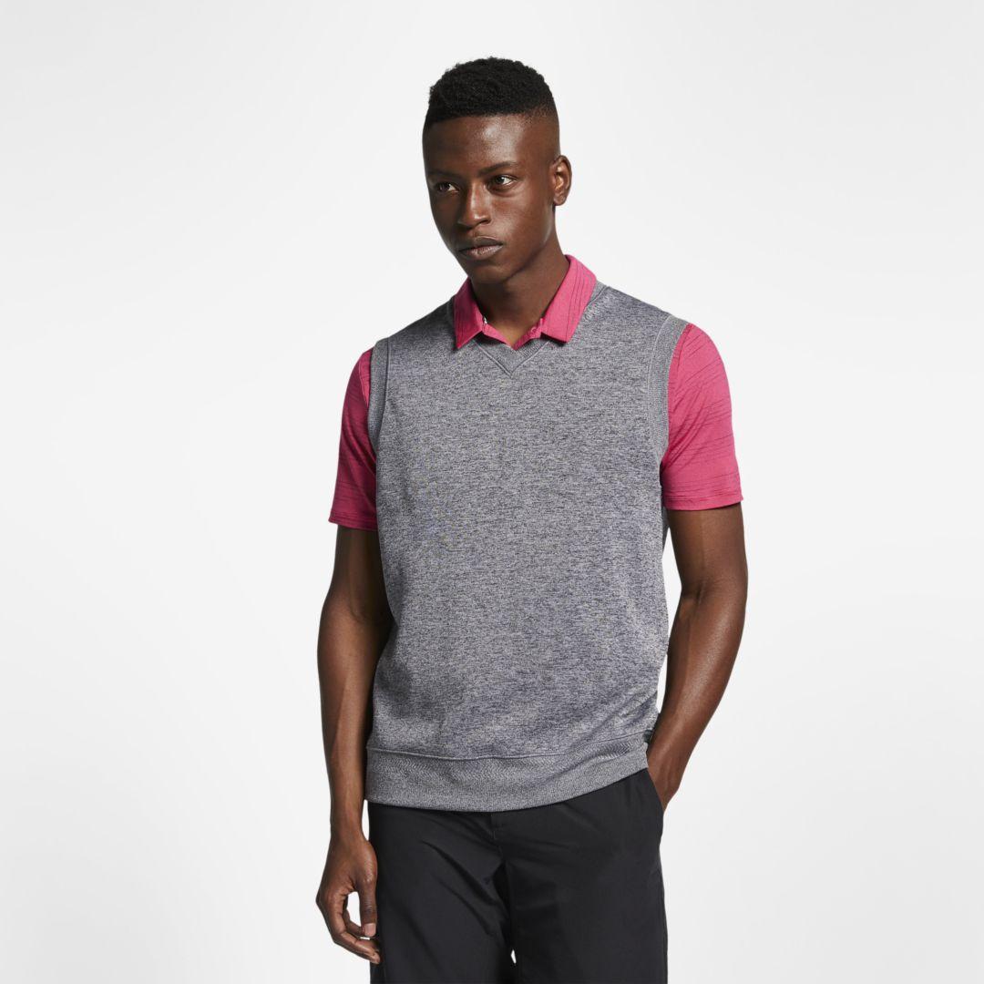 Nike Synthetic Dri Fit Golf Sweater Vest In Charcoal Heather Gray For Men Lyst Nike Synthetic Dri Fit Golf Sweater Vest In Charcoal Heather Gray For Men Lyst