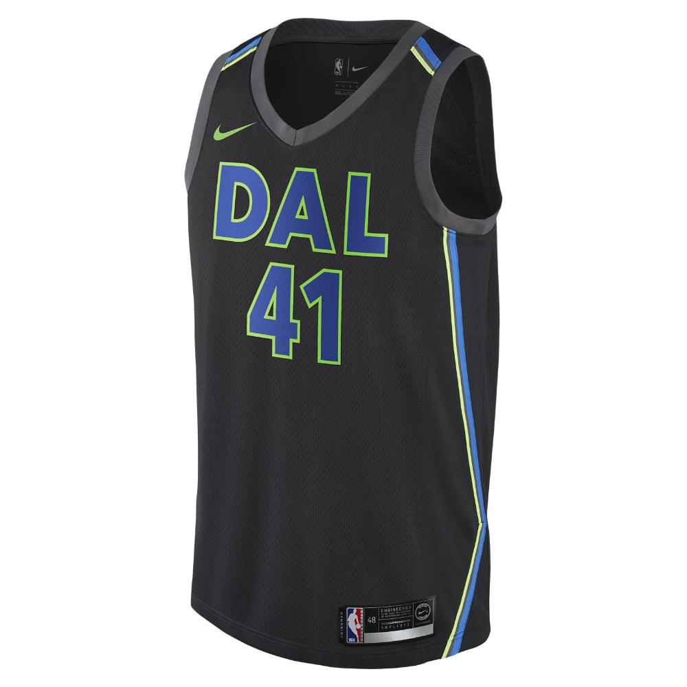 Dallas Mavericks City Edition Men's Nike NBA Long-Sleeve T-Shirt