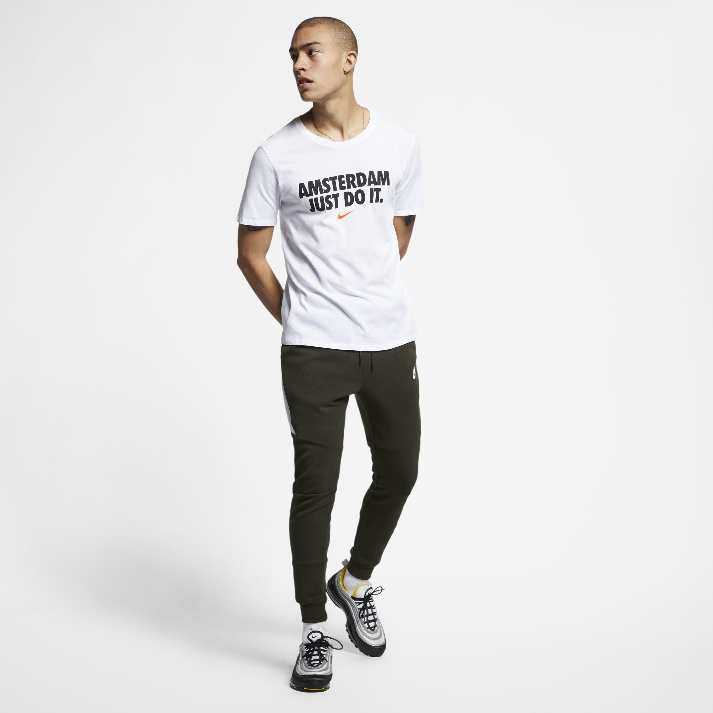 Nike Sportswear City Edition amsterdam T shirt in White for Men Lyst UK