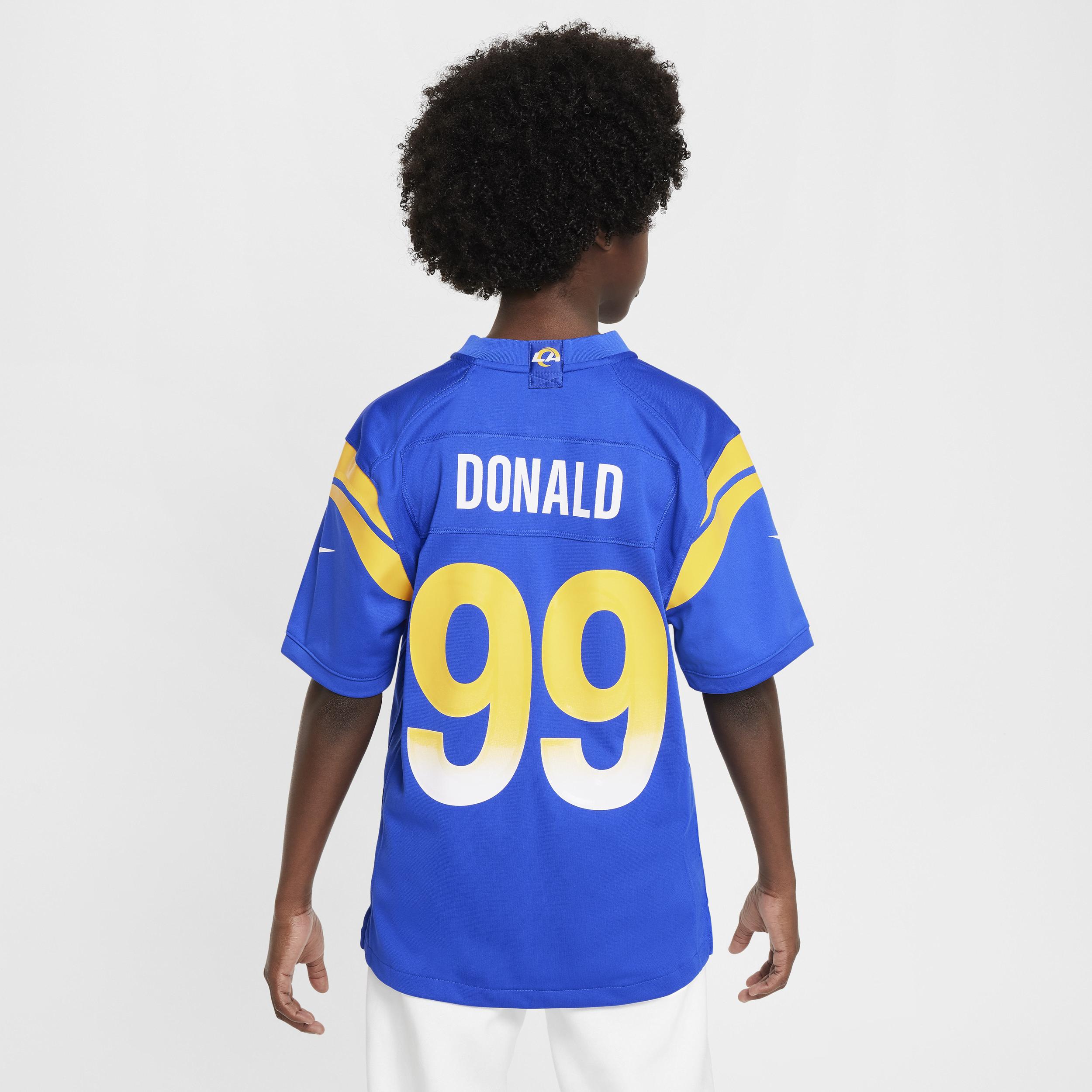 Nike Aaron Donald Los Angeles Rams Older Kids Nfl Game Jersey in Blue for Men Lyst UK
