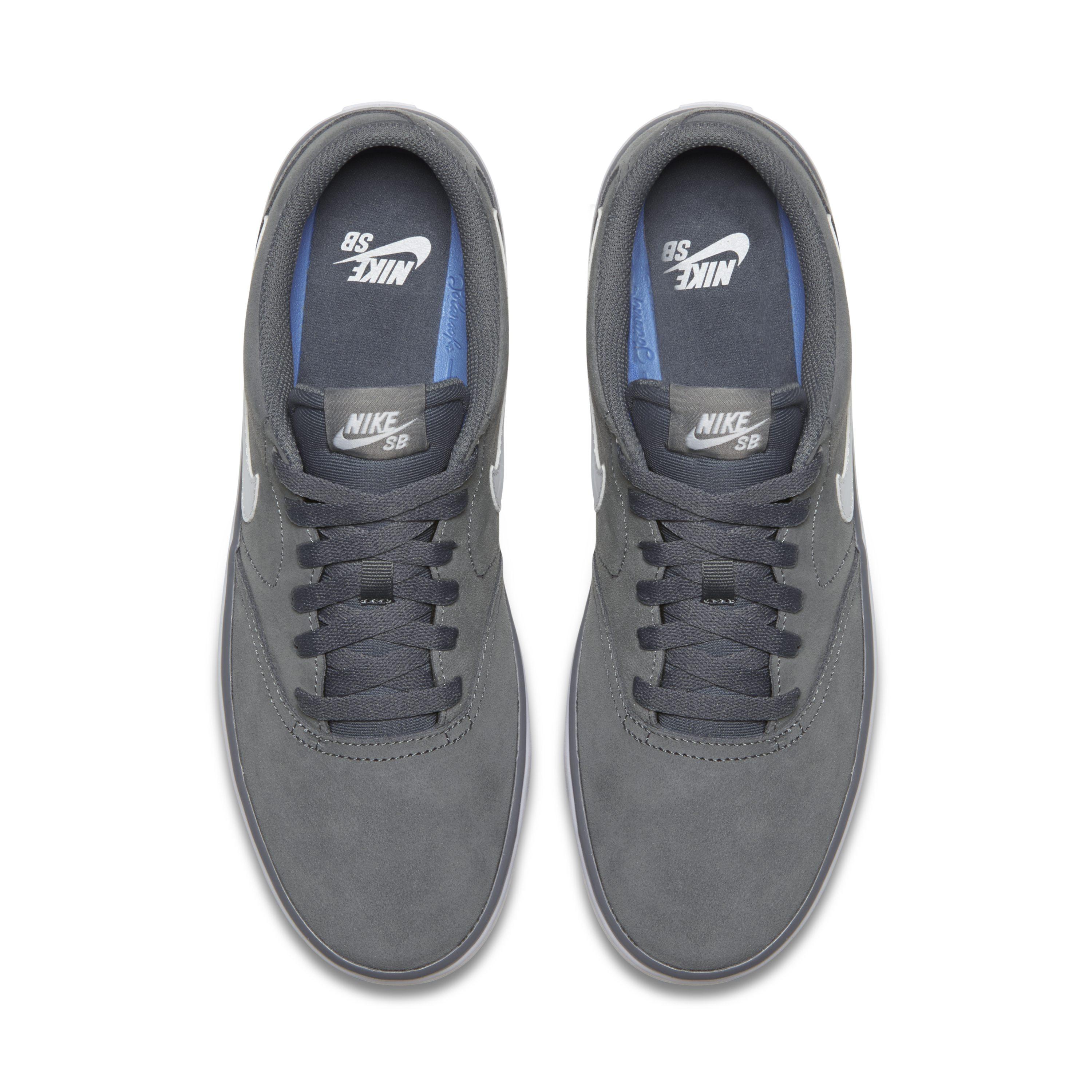 músculo aire precedente Nike Sb Check Solarsoft Skateboarding Shoe in Grey | Lyst UK