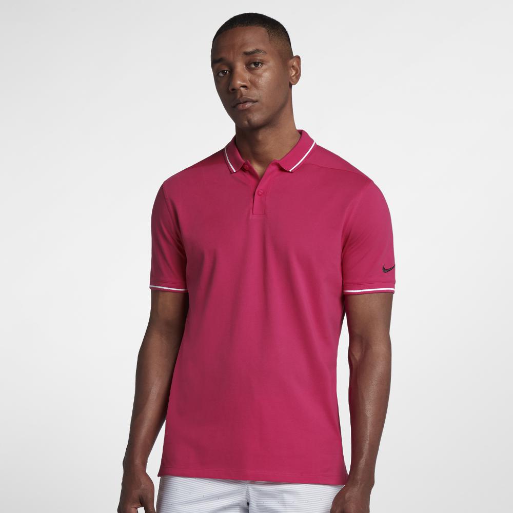Nike Dri fit Men s  Golf  Polo  Shirt  in Pink for Men  Lyst