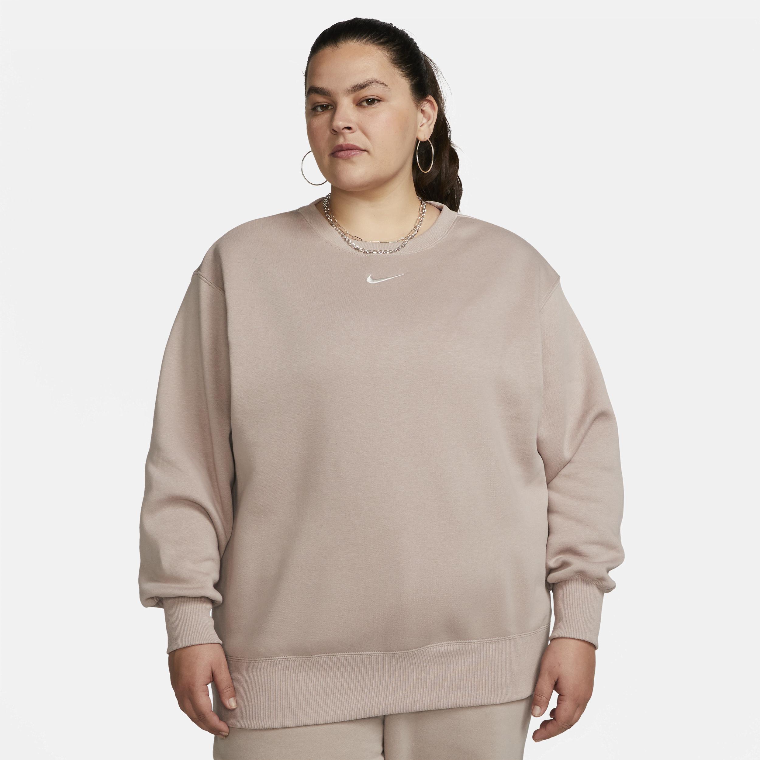 plus size crewneck sweatshirt