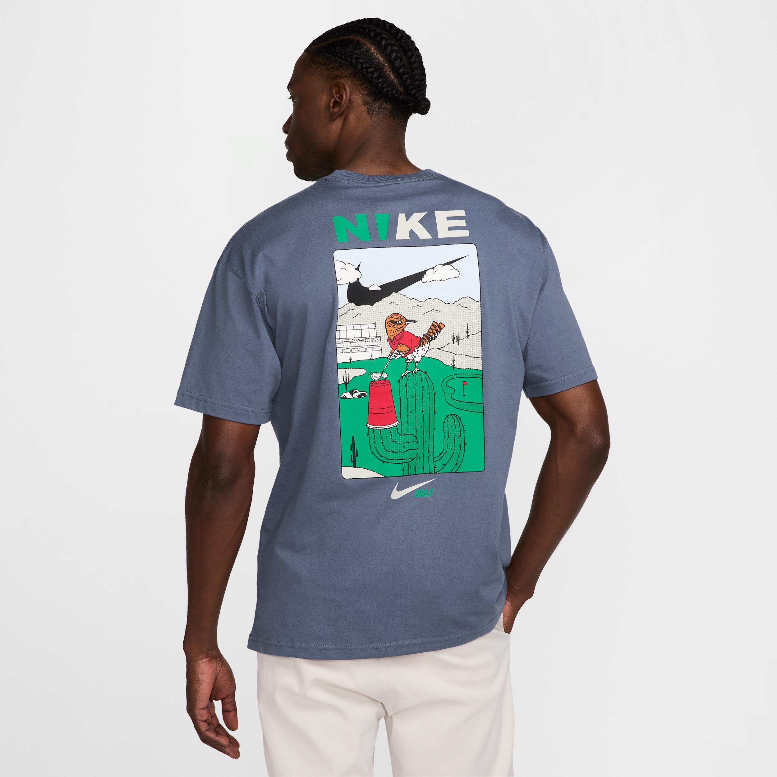 Nike GOLF Tシャツ XL バーガンディ nike-Orange-Max90-Golf-T-Shirt