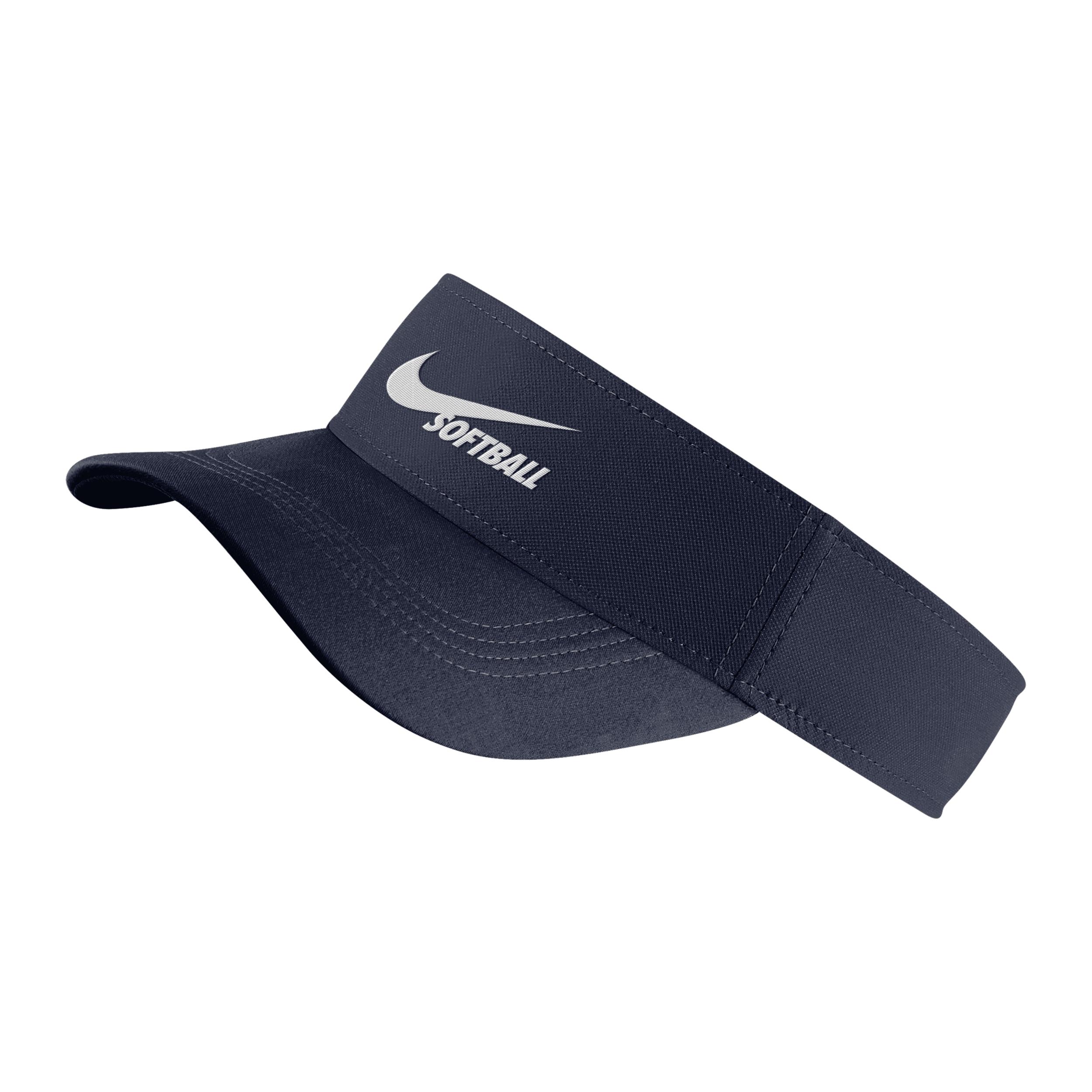 Nike Unisex Dri-fit Swoosh Softball Visor In Blue, | Lyst