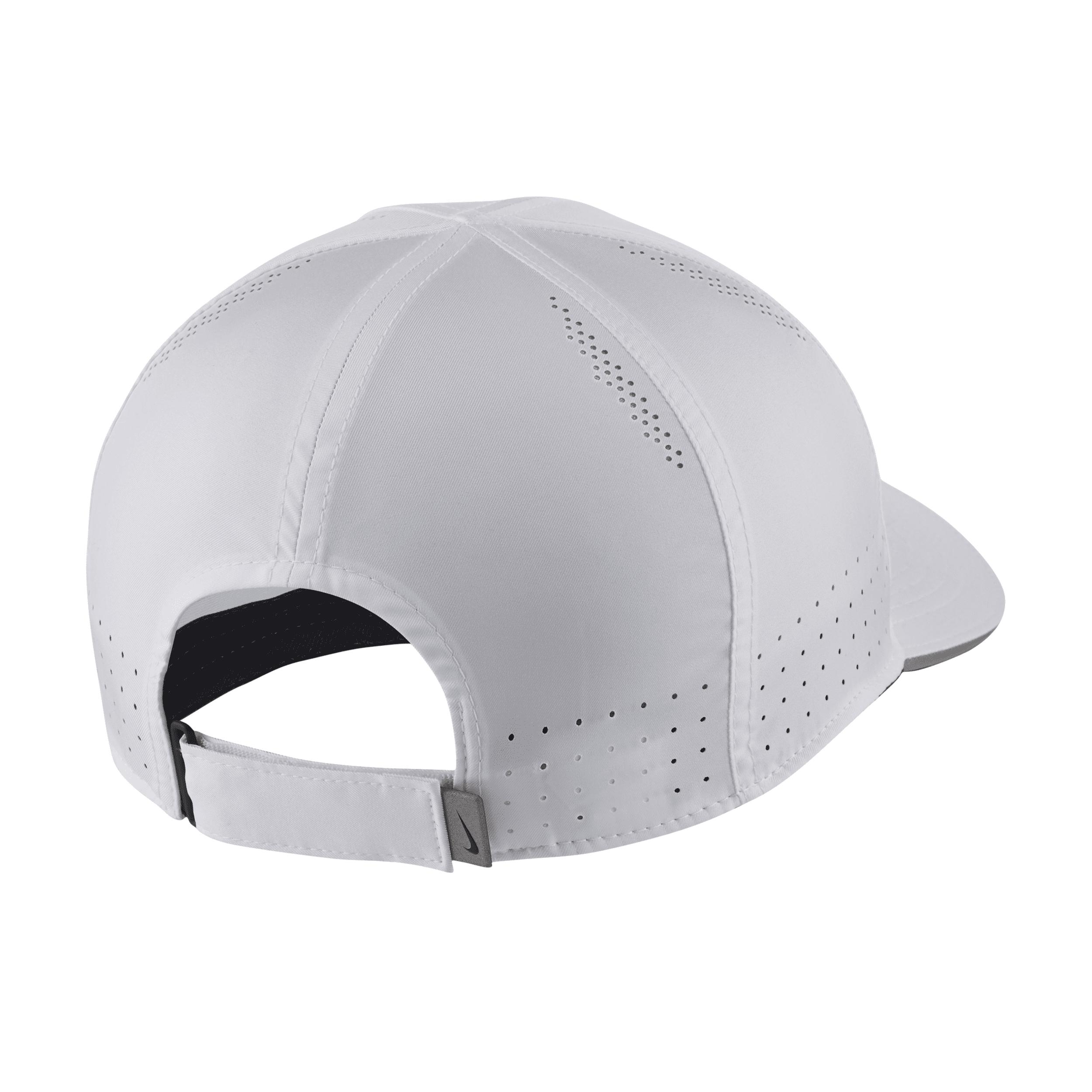 Nike Unisex Dri-fit Aerobill Featherlight Perforated Running Cap In White,  in Gray | Lyst