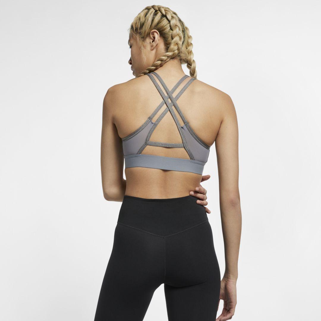 nike indy zip bra