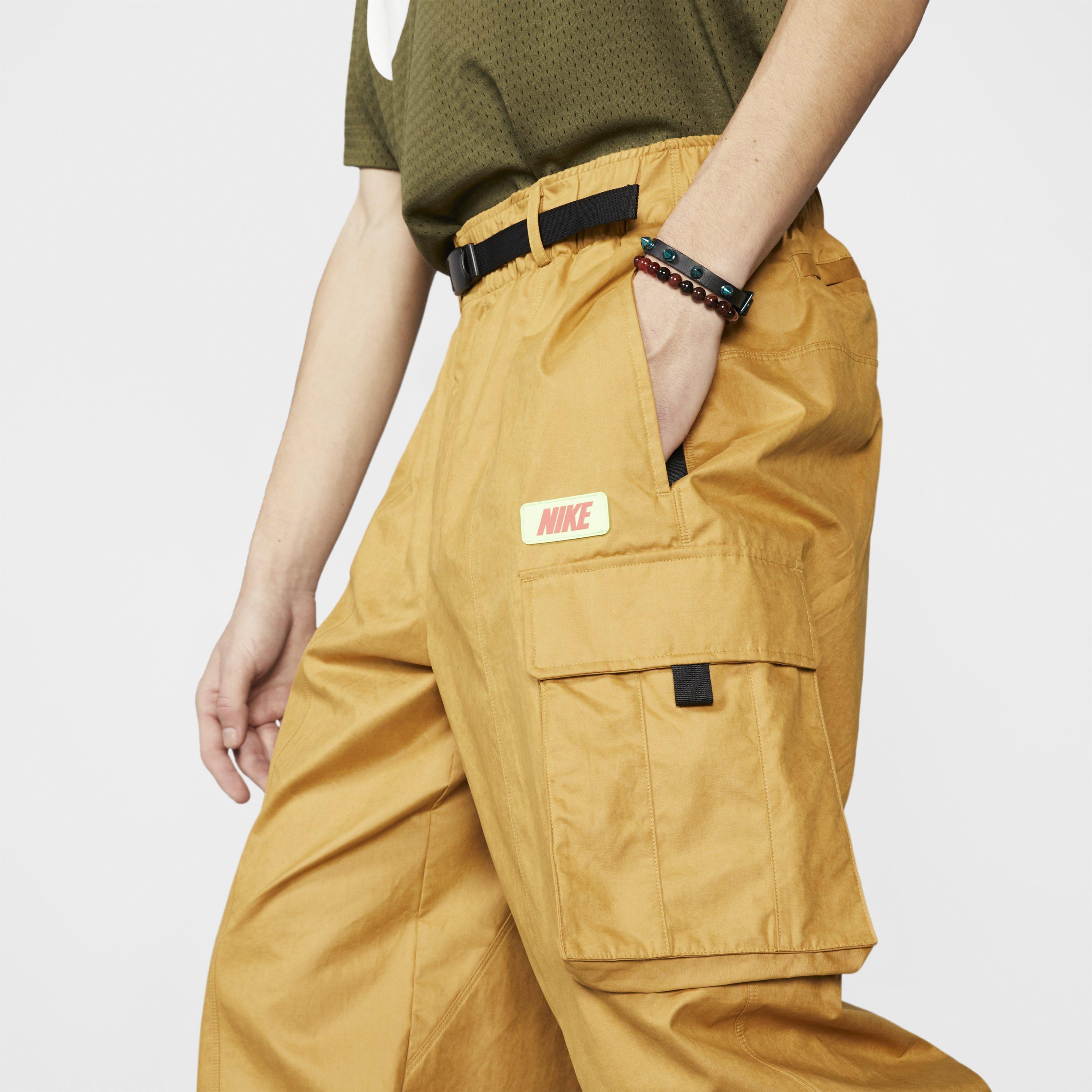 Nike Quest Cargo Trousers in Brown for Men | Lyst UK