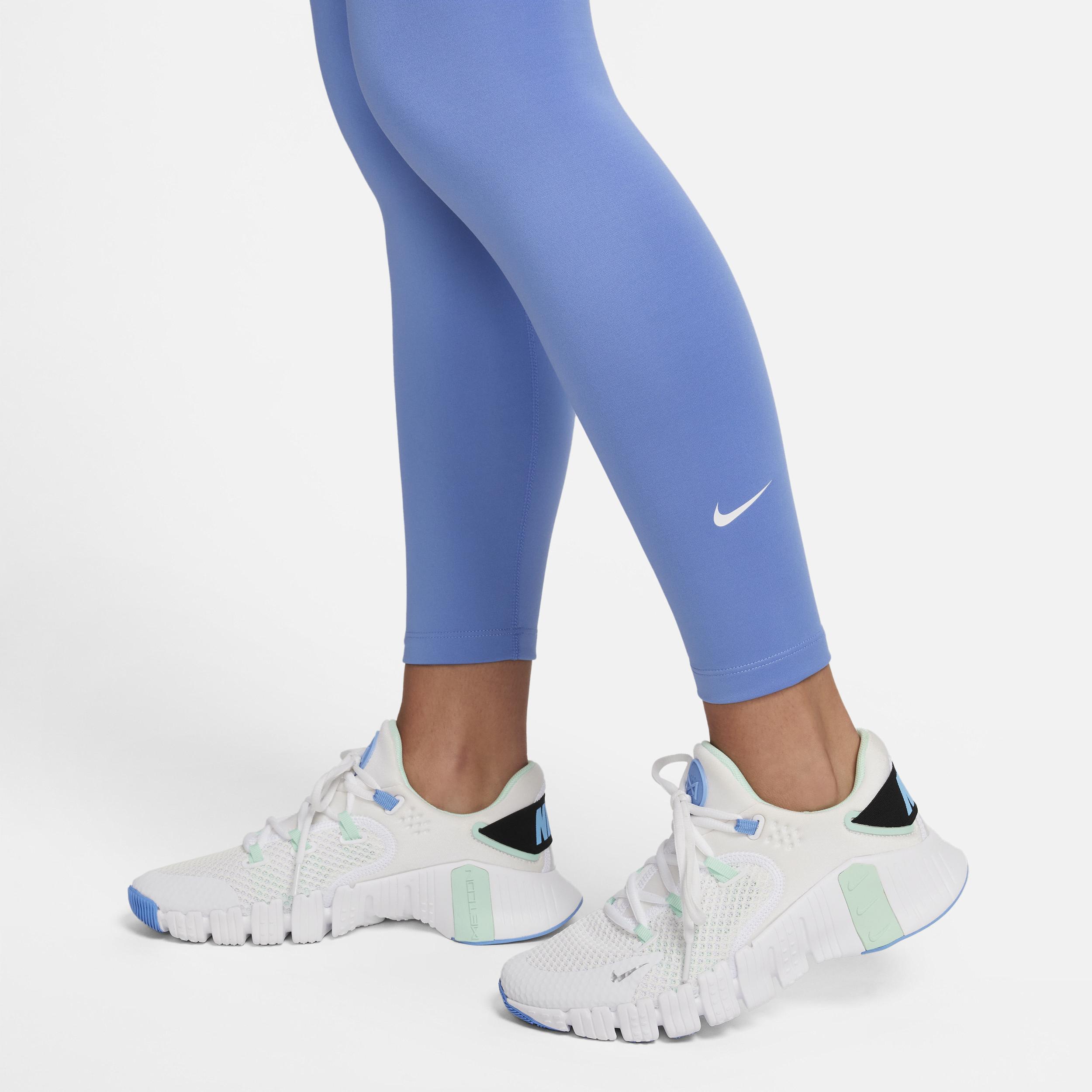 Nike Therma-fit One High-waisted 7/8 Leggings in Blue