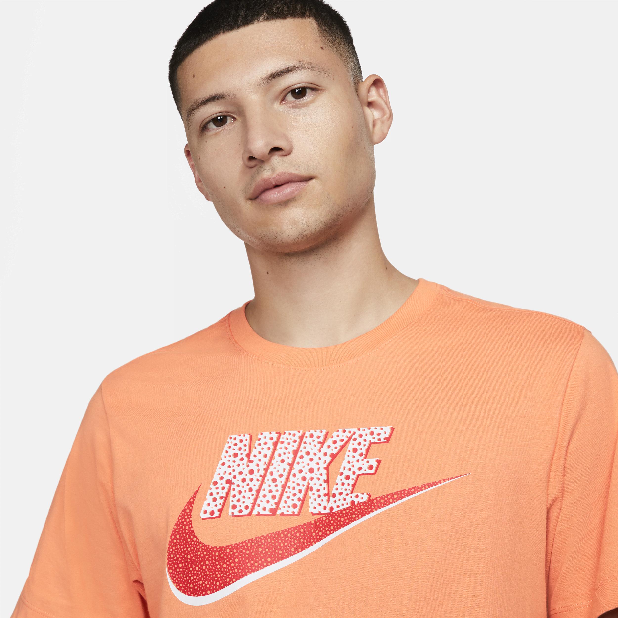Nike Sportswear Futura T-shirt In Orange, for Men | Lyst