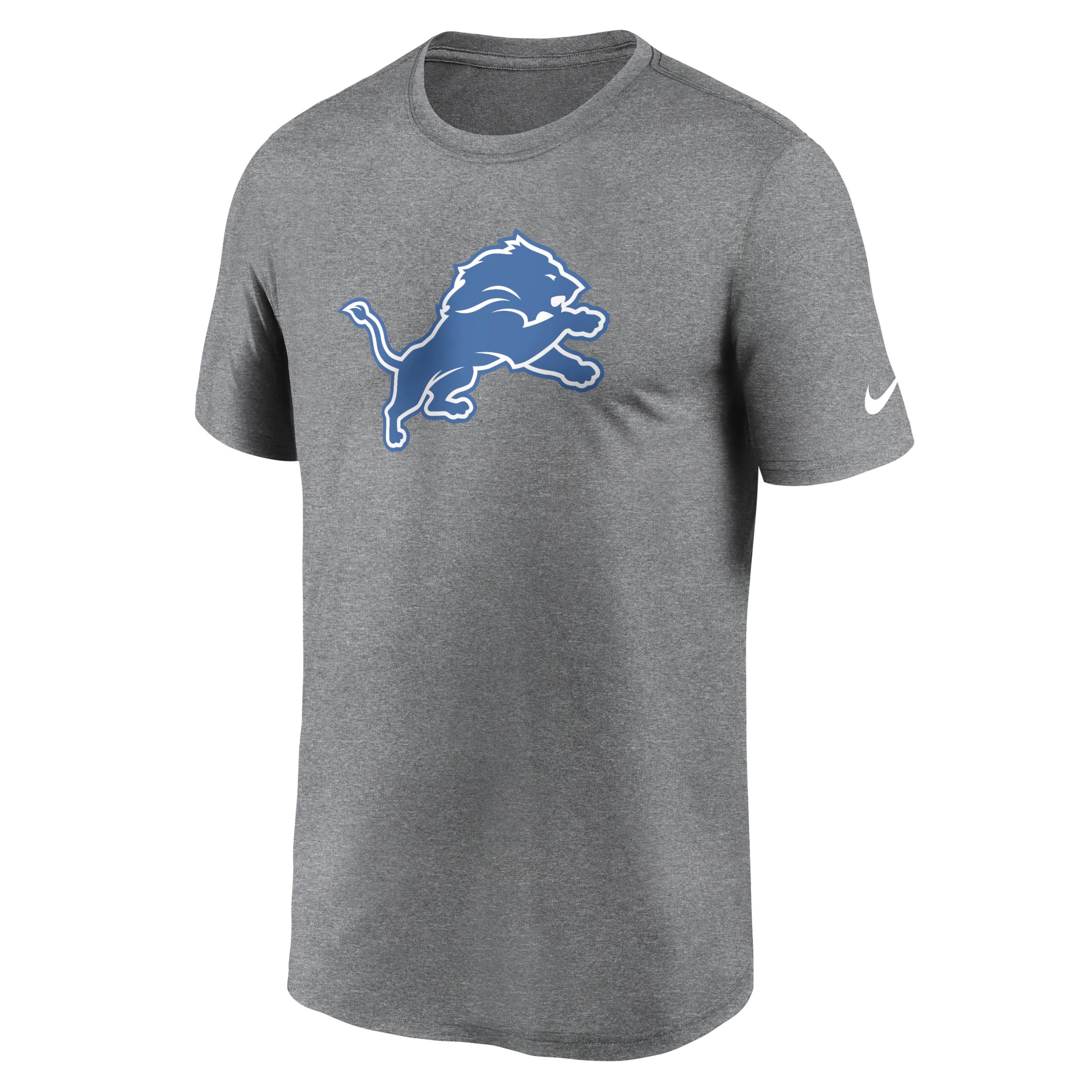 Nike Dri-fit Logo Legend (nfl Detroit Lions) T-shirt in Gray for Men | Lyst