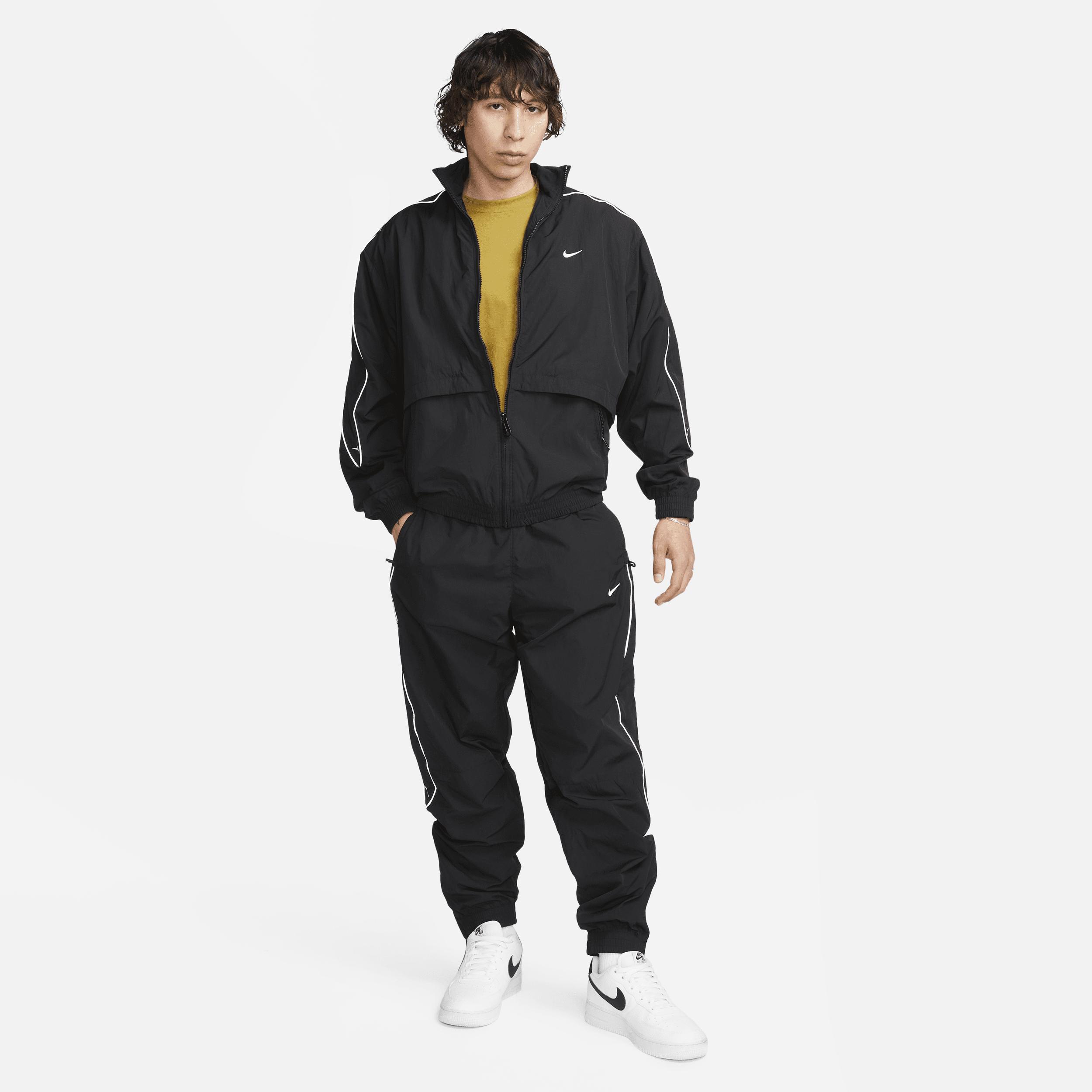 Nike Solo Swoosh Track Pants in Black for Men | Lyst