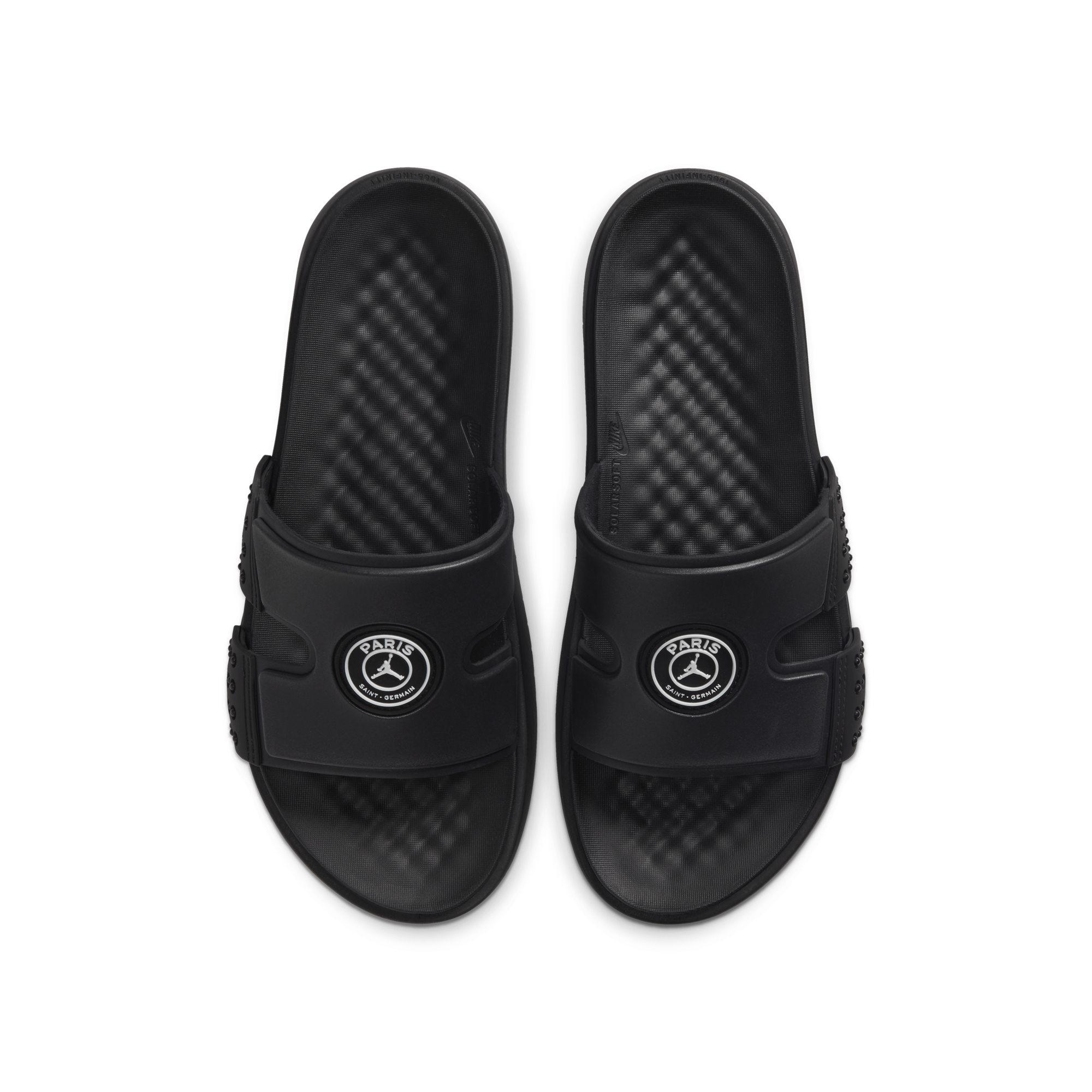 Nike Jordan Hydro 8 Paris Saint-germain Slipper in het Zwart voor heren |  Lyst NL