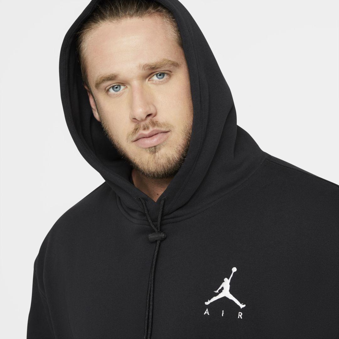 Nike Jordan Jumpman Air Men's Fleece Pullover Hoodie in Black for Men | Lyst