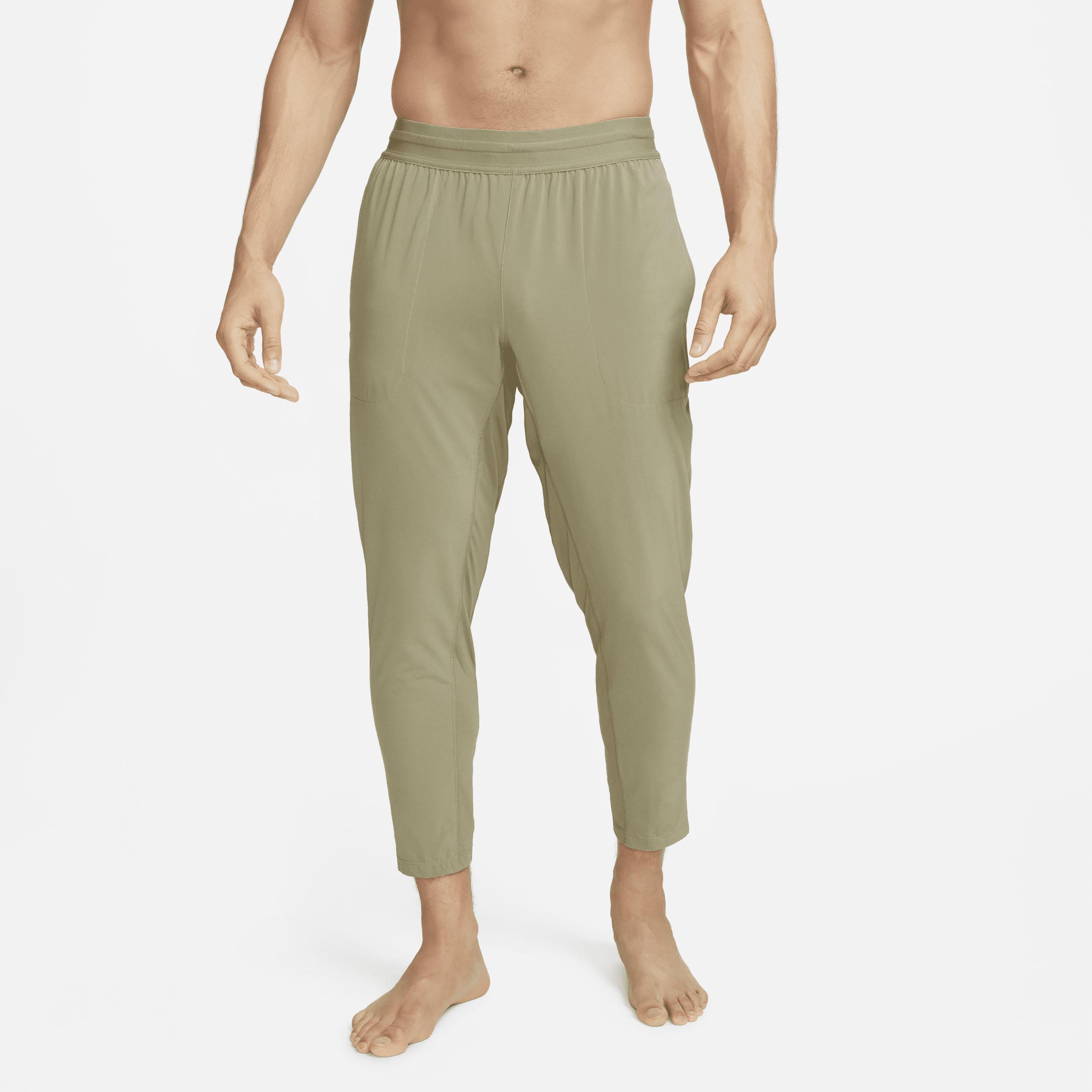 Nike Dri-fit Flex Tapered Yoga Pants In Brown, in Green for Men | Lyst