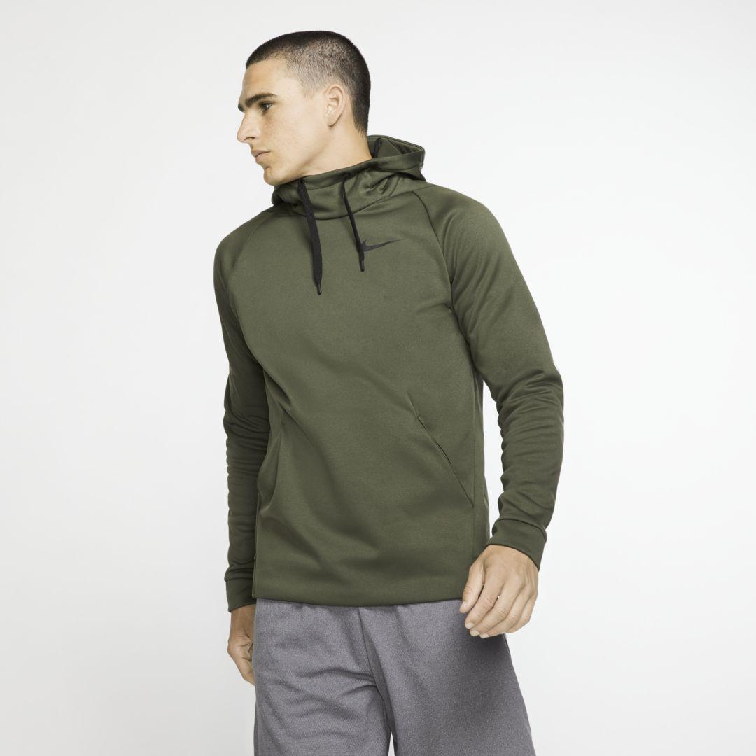 Nike Therma Pullover Training Hoodie in Green for Men Lyst