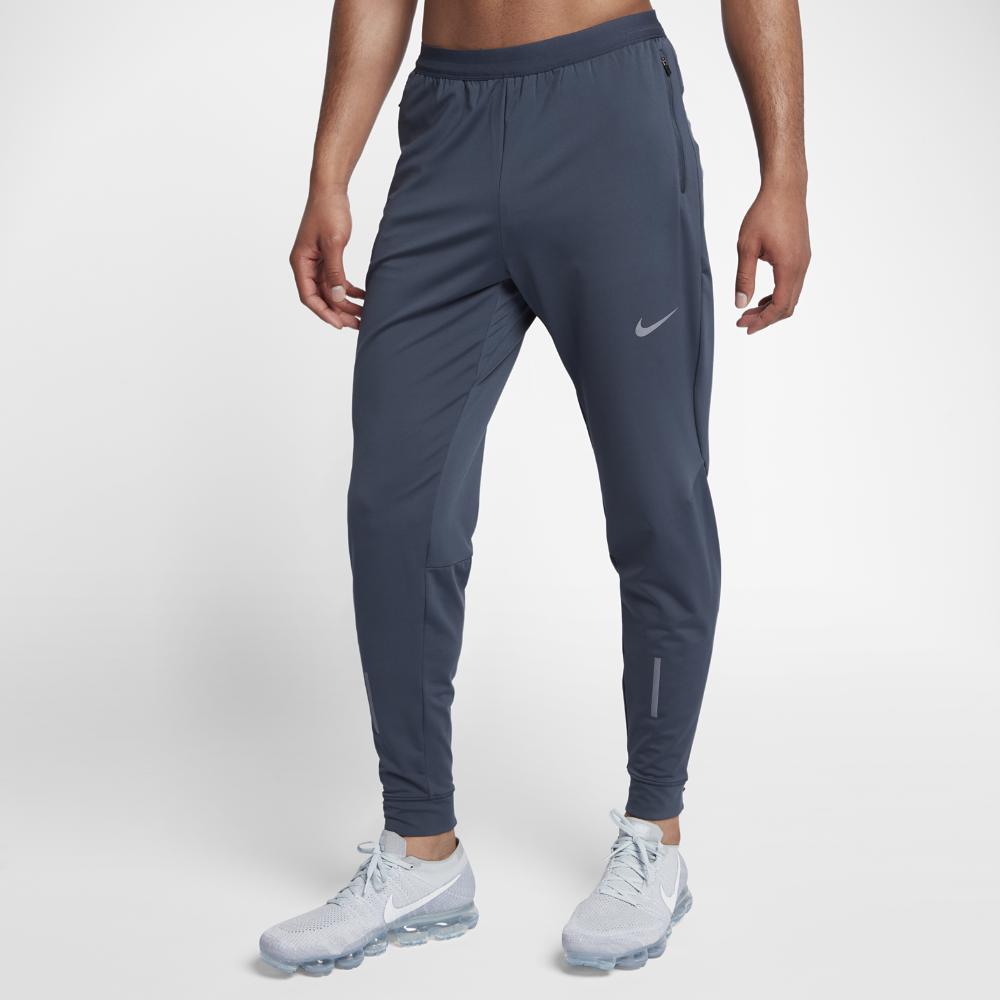 Nike Synthetic Dry Phenom Men's Running Pants in Blue for Men | Lyst