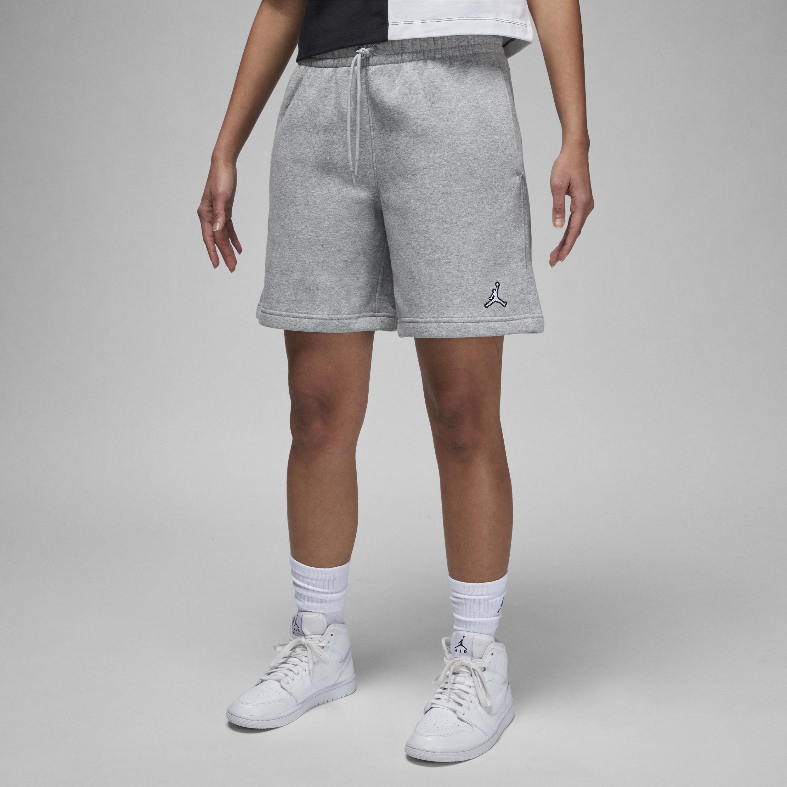 Shorts jordan brooklyn fleece di Nike in Grigio | Lyst