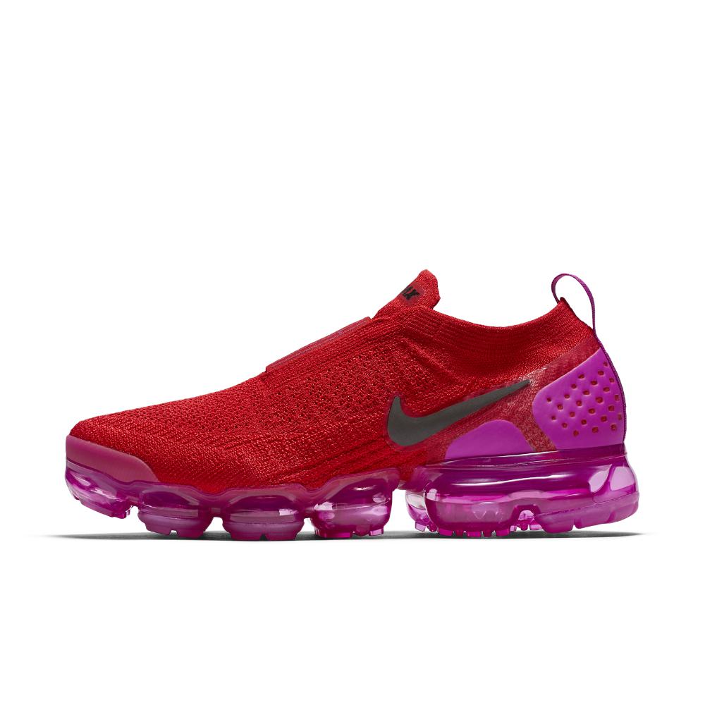 Nike Air Vapormax Flyknit Moc 2 Women's Running Shoe in Red - Lyst