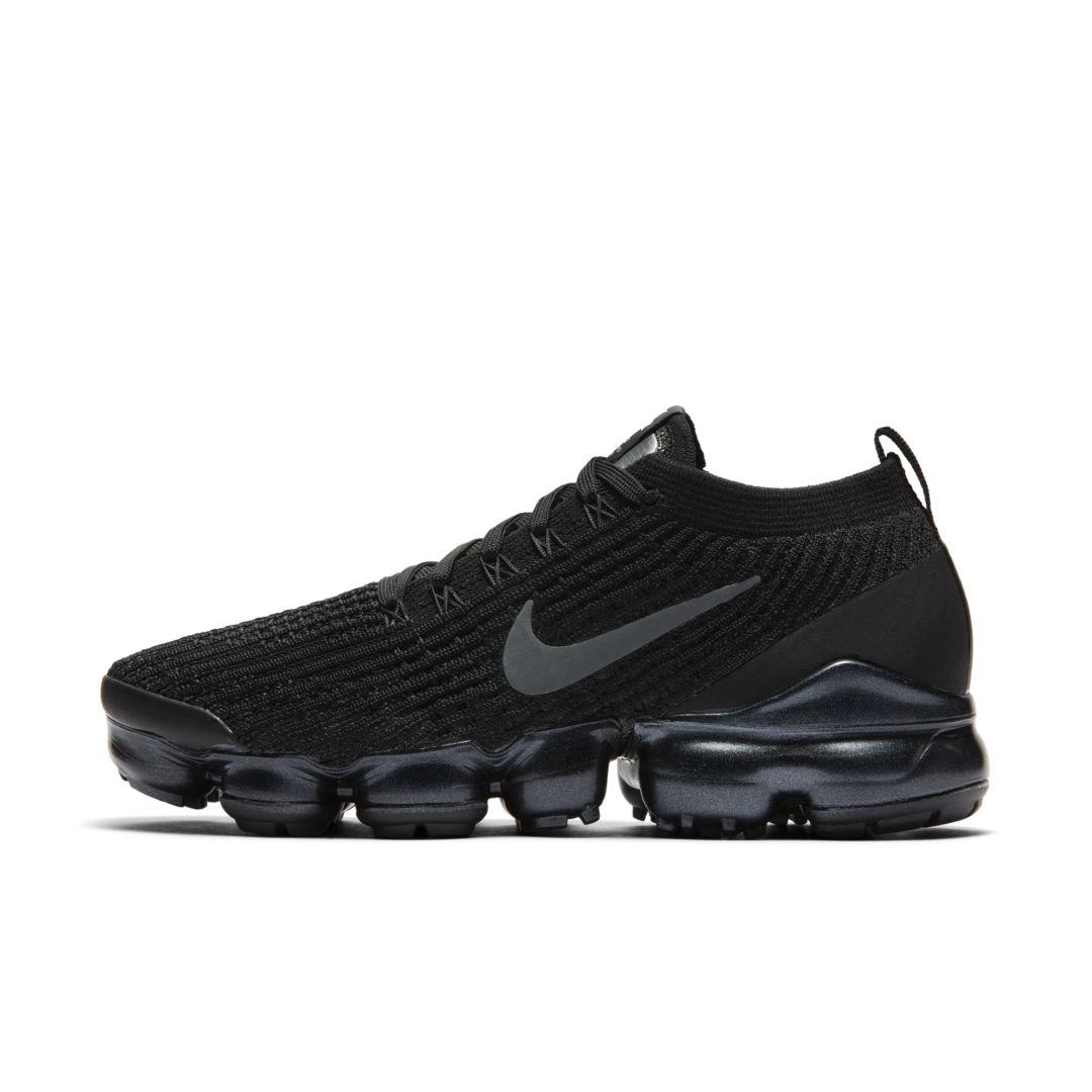 Nike Synthetic Air Vapormax Flyknit 3 in Black, White & Silver (Black) for  Men | Lyst