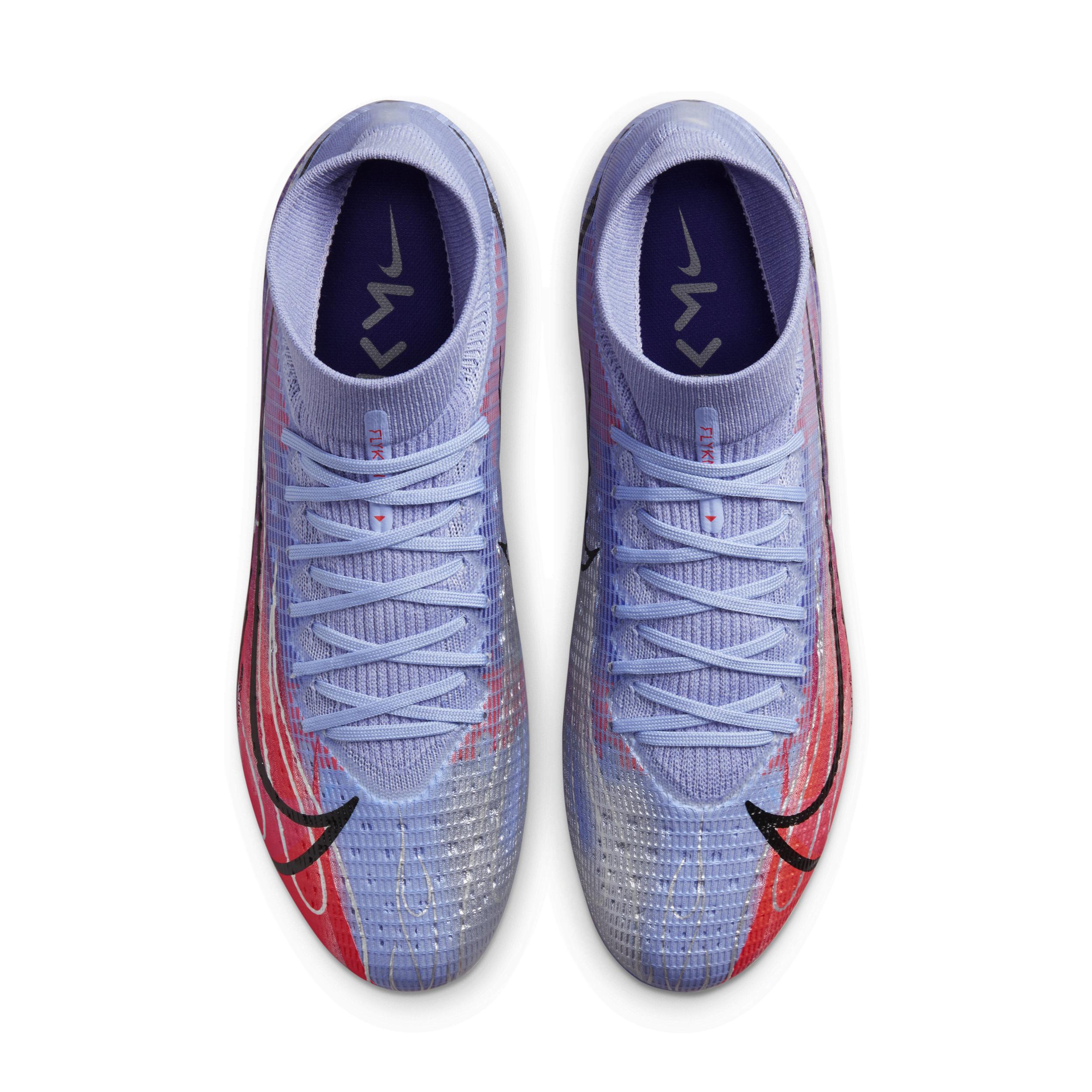 シューズ nike superfly 8 pro km fg NIKE ナイキ スーパーフライ8 プロ KM FG(パープル×レッド