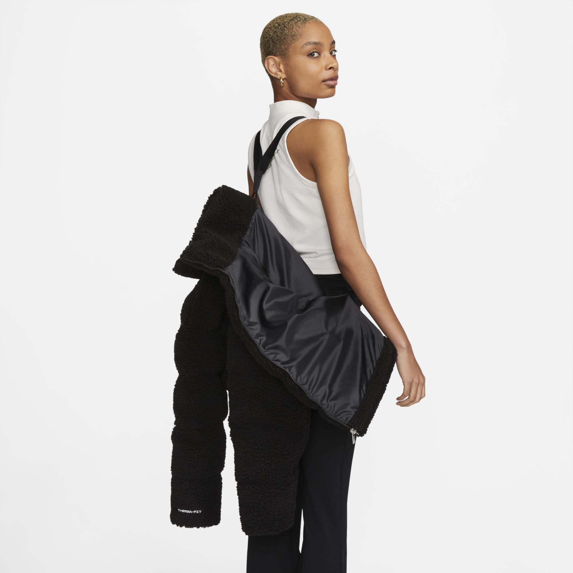 Nike Sportswear Therma-fit City Series Synthetic Fill High-pile Fleece  Jacket in Black | Lyst
